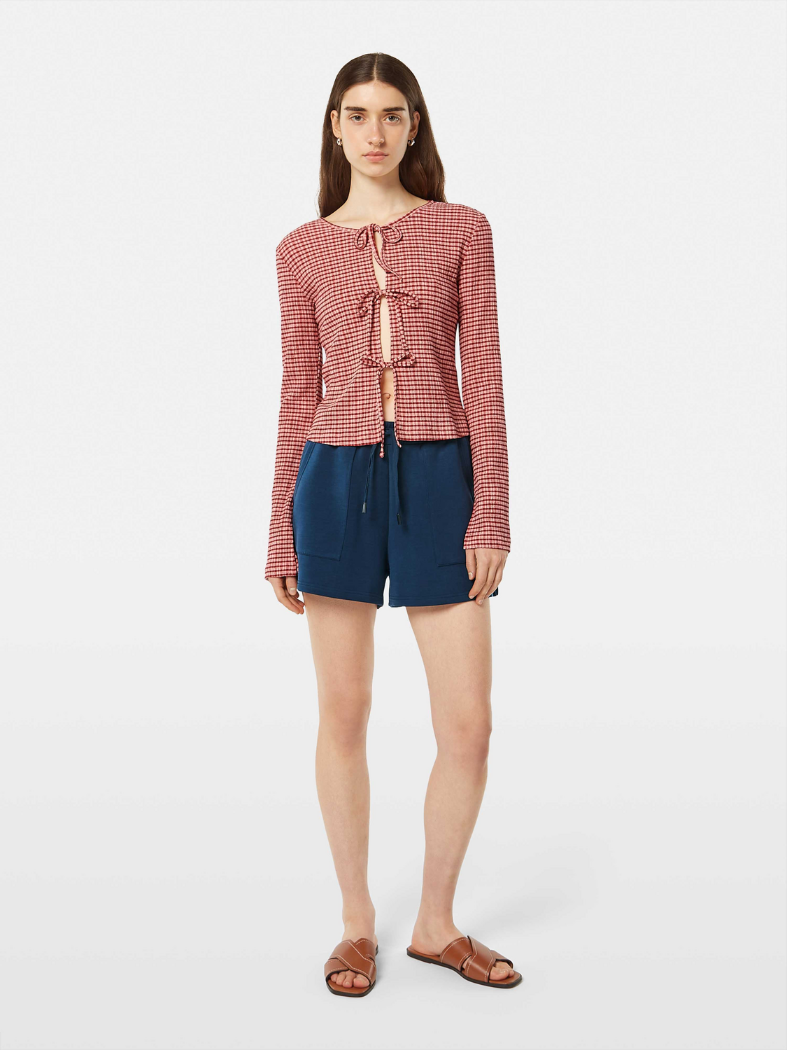 Gingham top - Scotch & Soda NZ