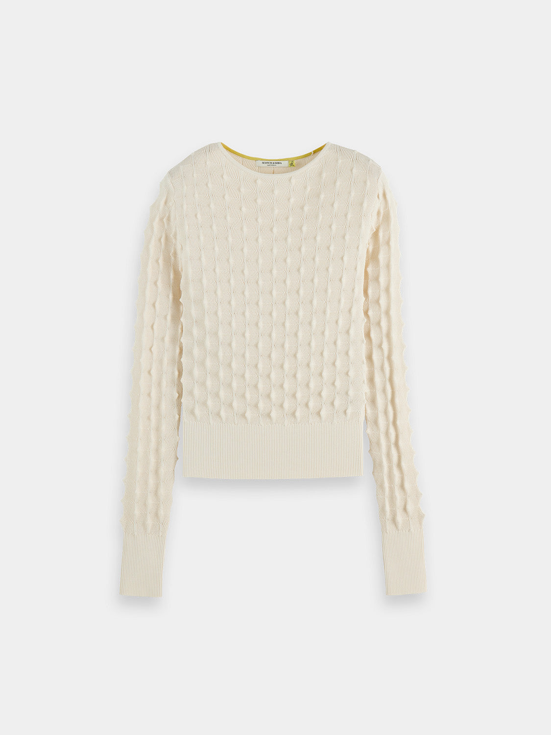Textured stitch pullover - Scotch & Soda NZ