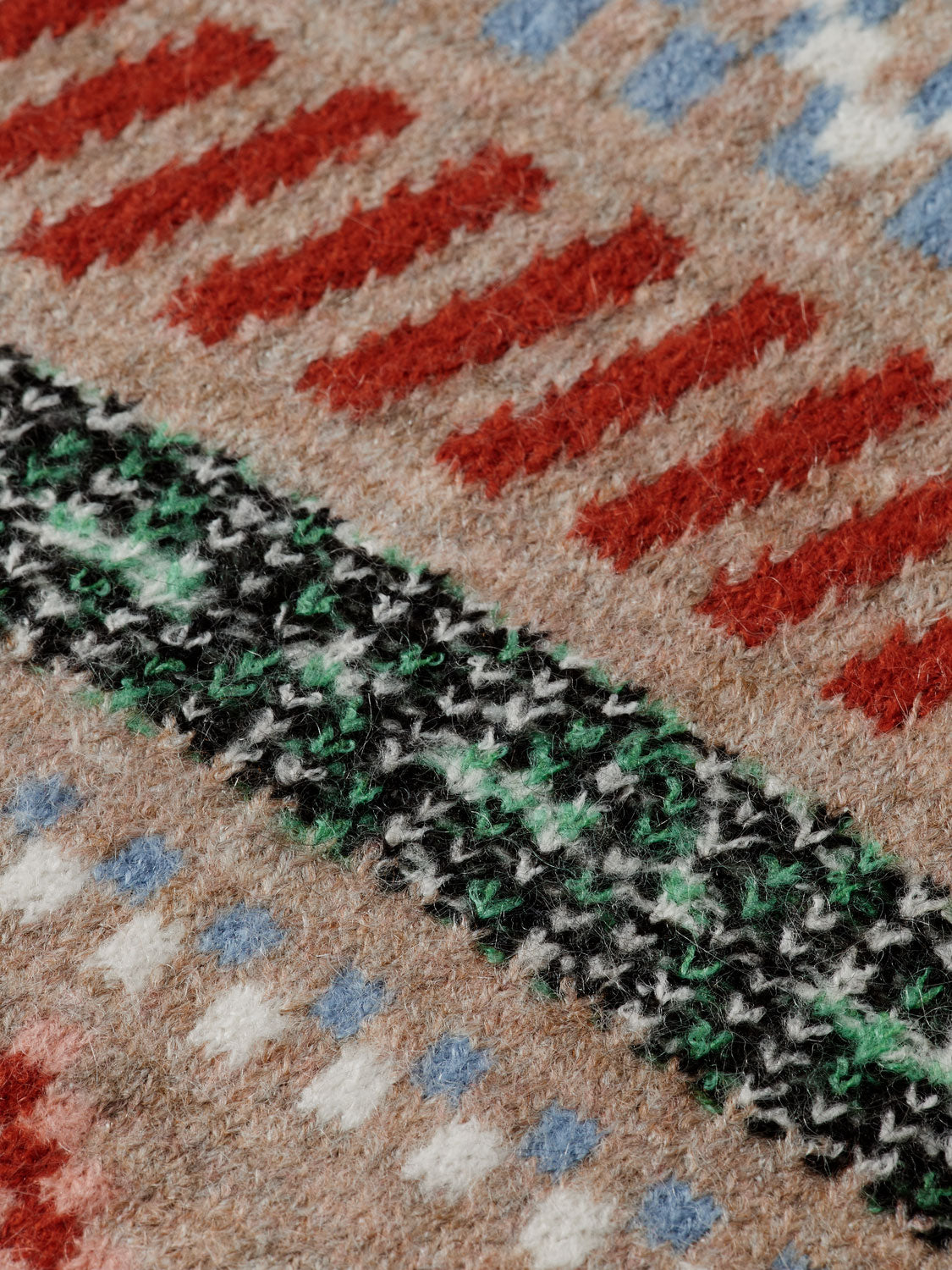Fair Isle knitwear pullover by Scotch & Soda featuring colorful traditional patterns and a cozy, textured design.