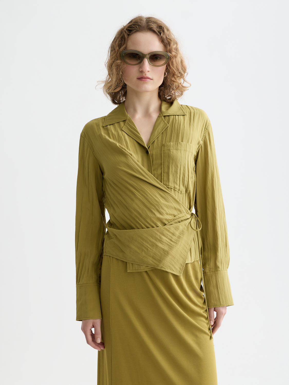 Wrap shirt