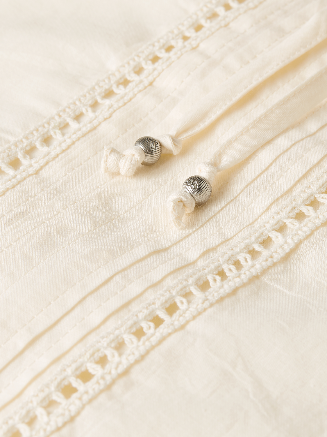 Woven blouse with pleated design from Scotch & Soda, featuring a stylish, lightweight fabric and classic silhouette.