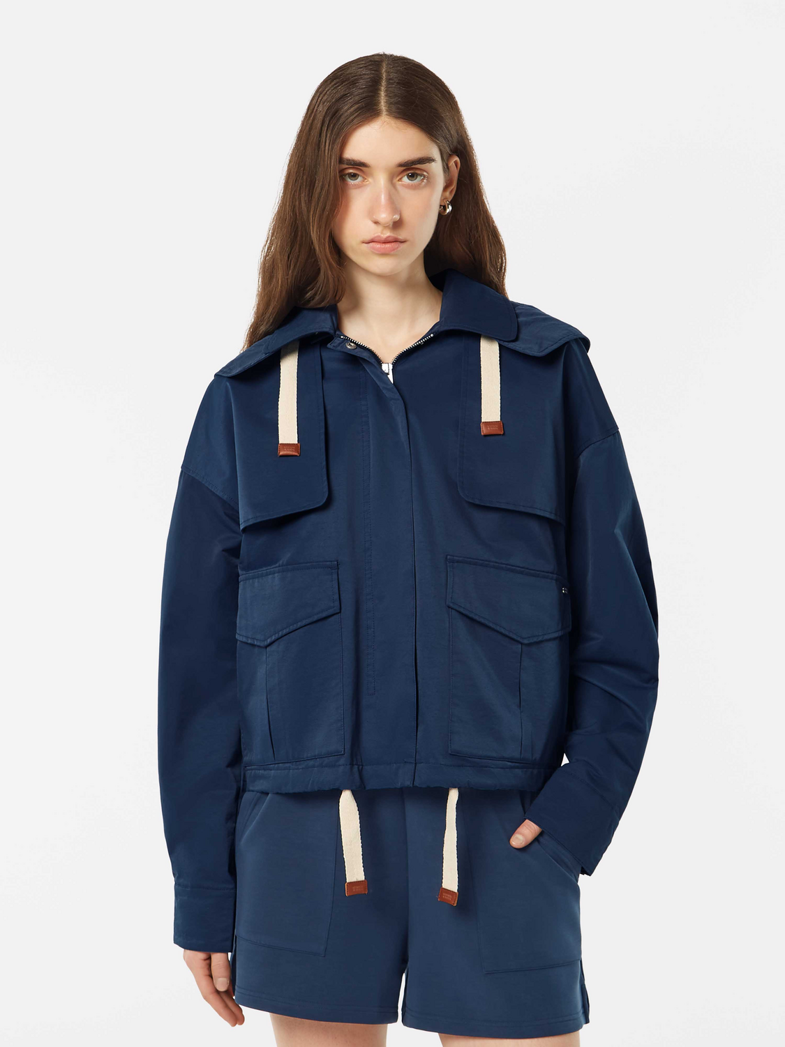 Cotton-blend jacket by Scotch & Soda featuring a stylish design and classic fit, displayed on a neutral background.