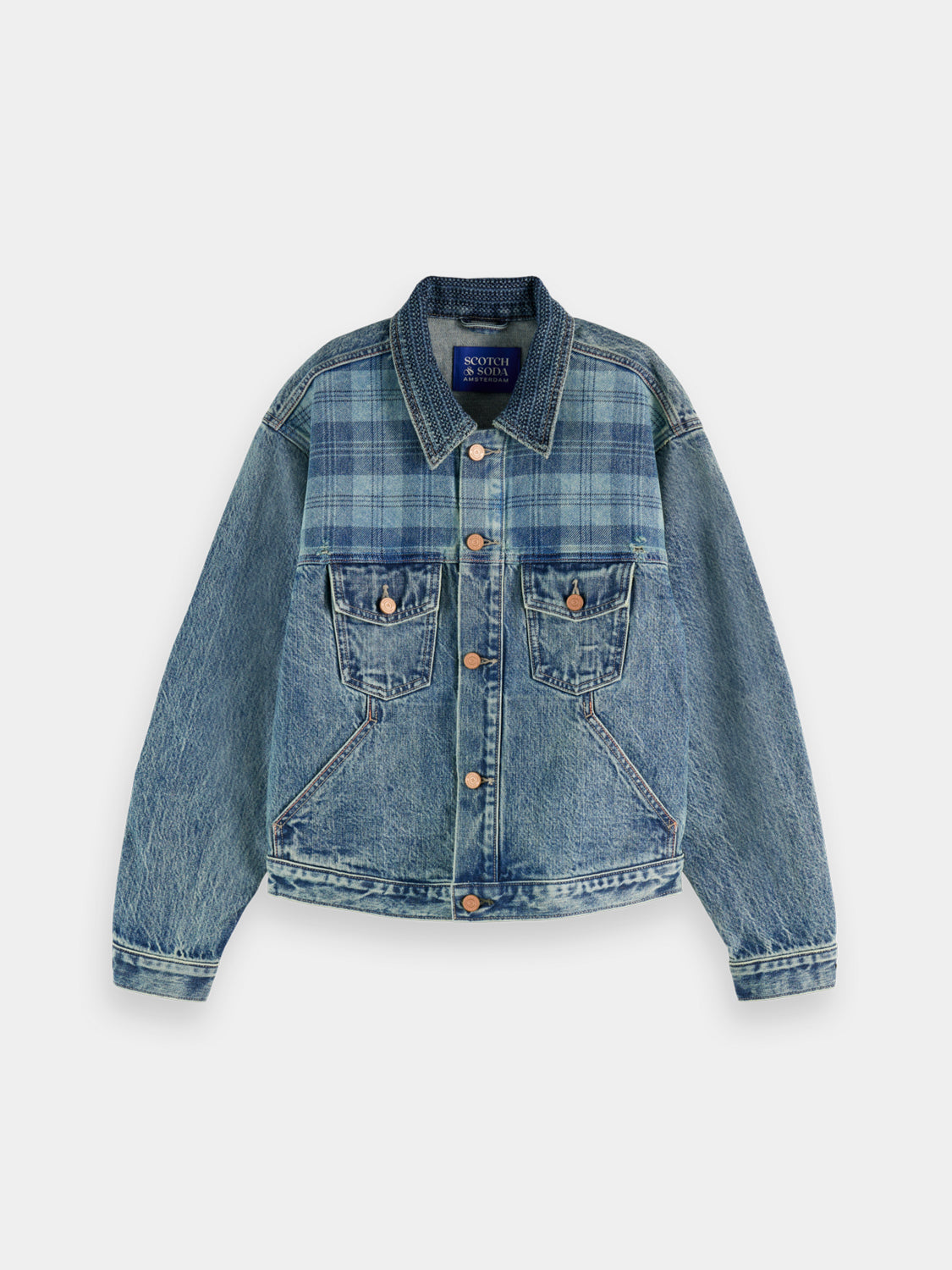 Denim jacket - Scotch & Soda NZ