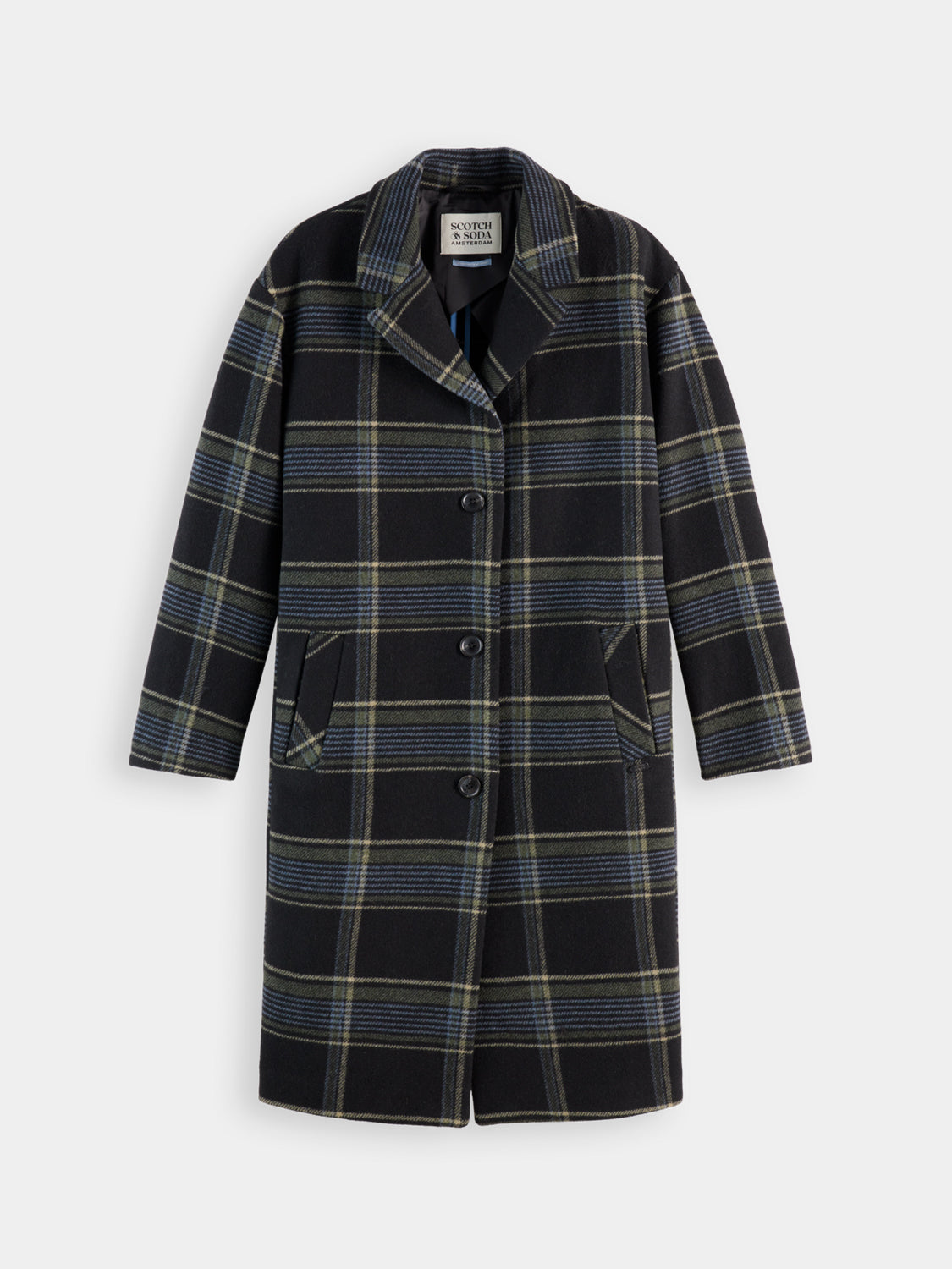 Single-breasted coat - Scotch & Soda NZ
