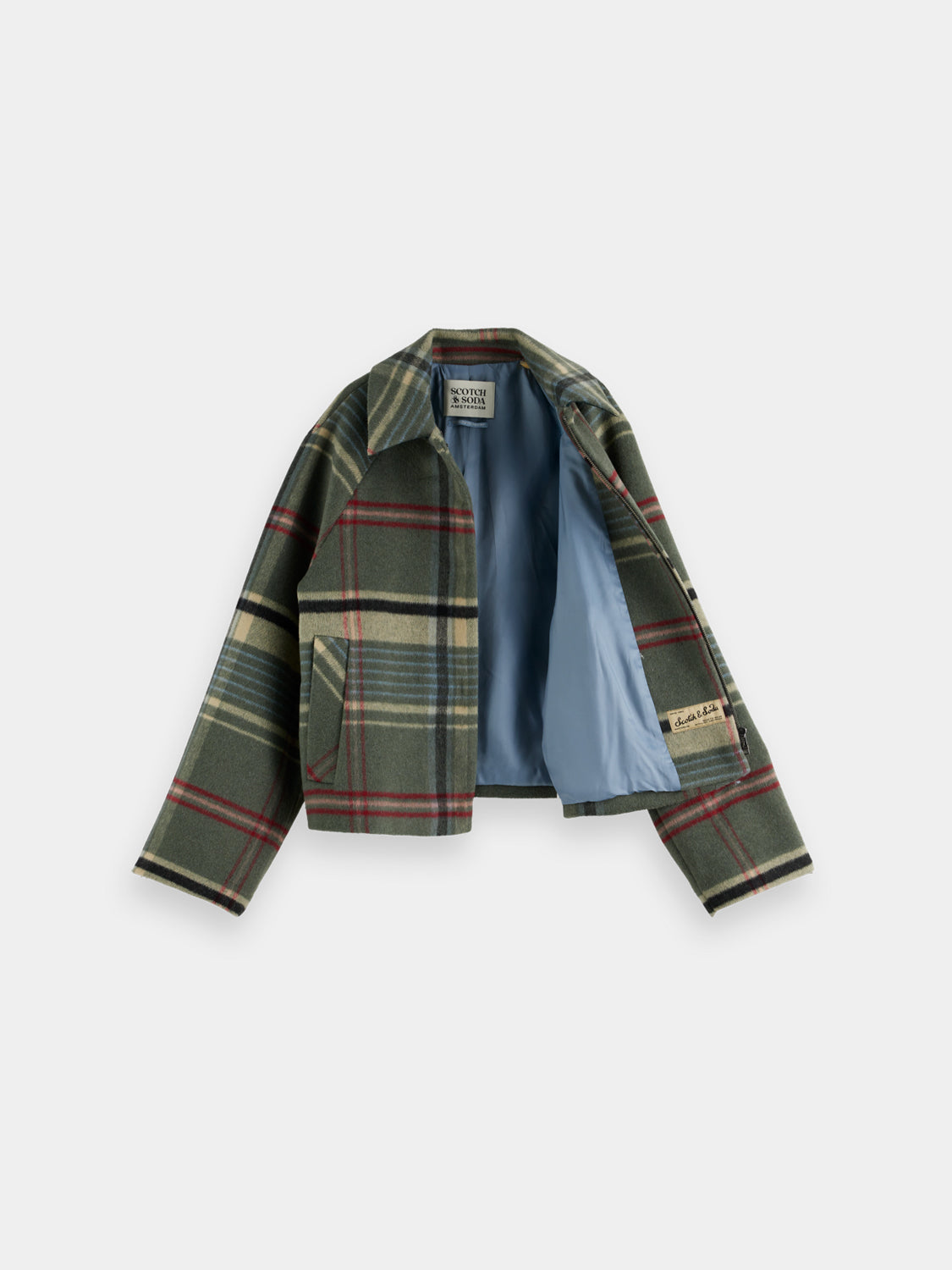 Check jacket - Scotch & Soda NZ