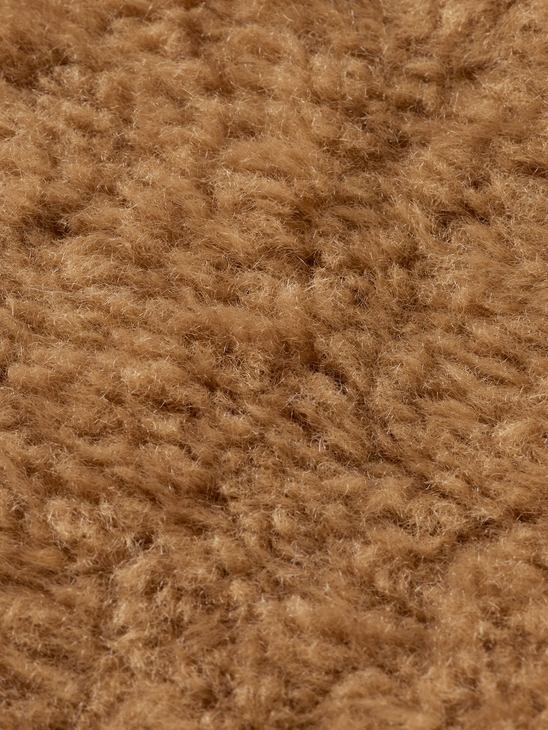 SCOTCH & SODA teddy bomber jacket with plush exterior and ribbed cuffs, displayed on a hanger against a neutral background.