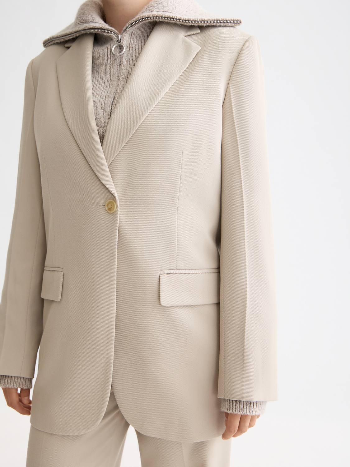 Gabardine blazer - Scotch & Soda NZ