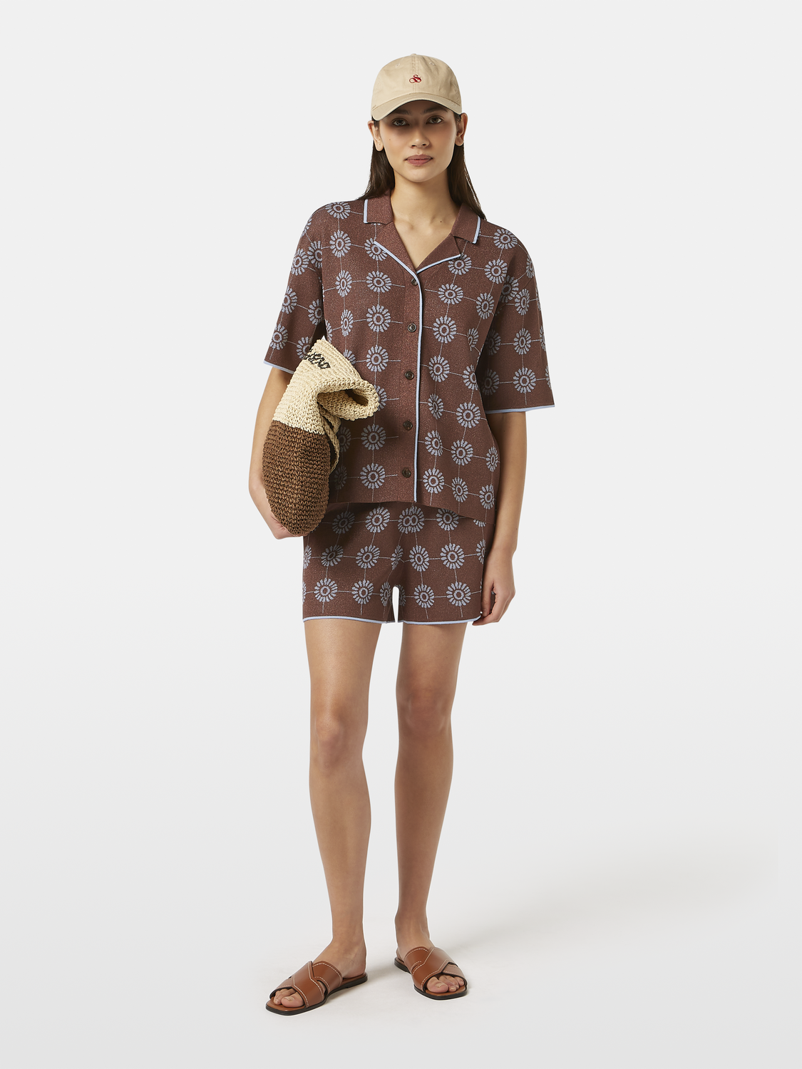 Jacquard knitted shorts - Scotch & Soda NZ