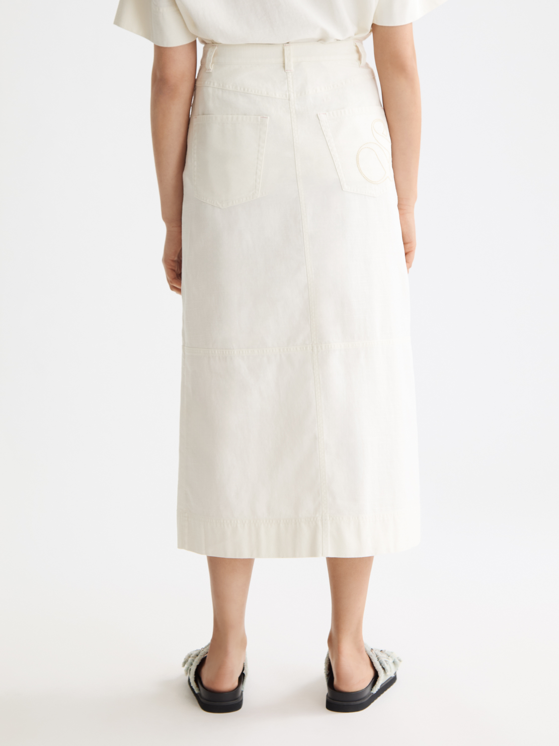 Workwear midi skirt - Scotch & Soda NZ