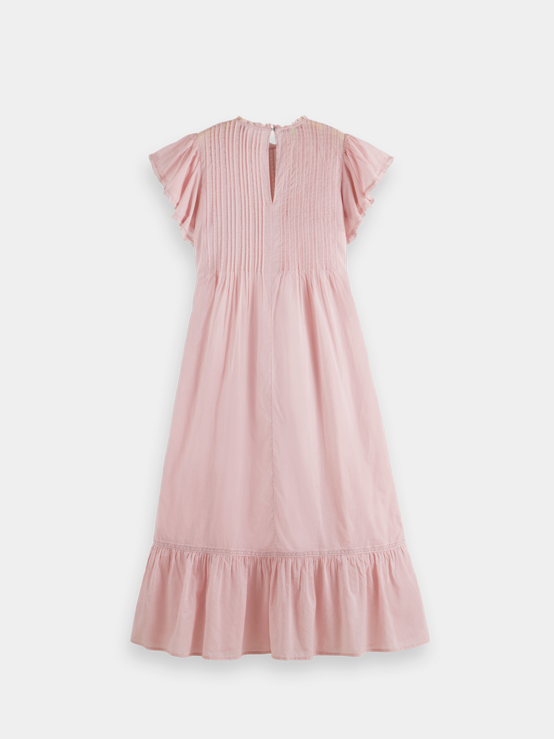 Pleated front maxi dress - Scotch & Soda NZ