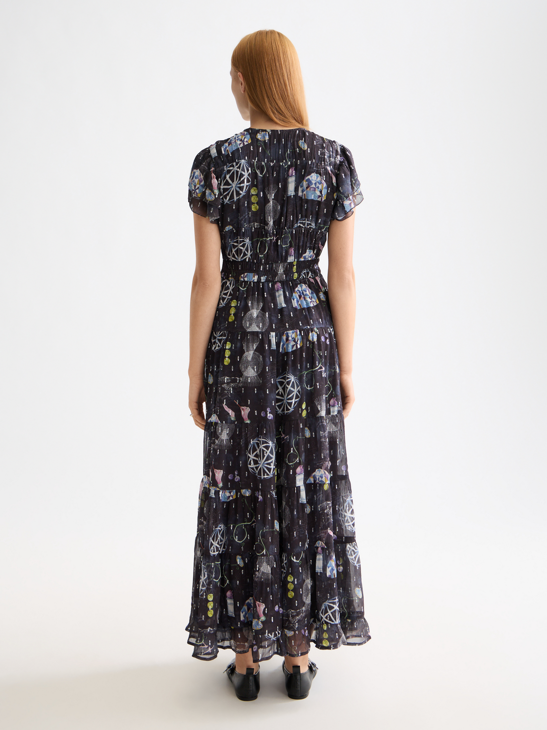 Gathered maxi dress - Scotch & Soda NZ