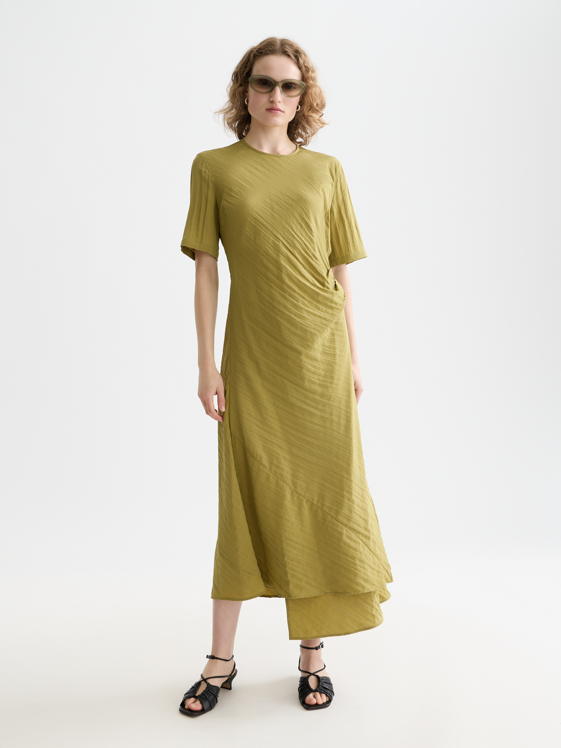 Tie wrap dress