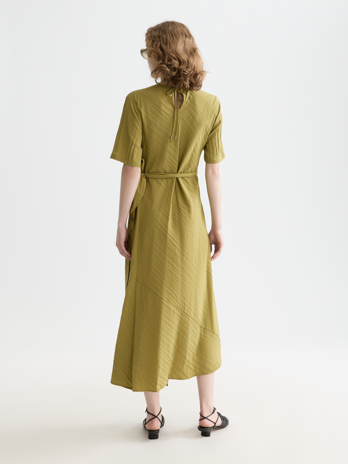 Tie wrap dress