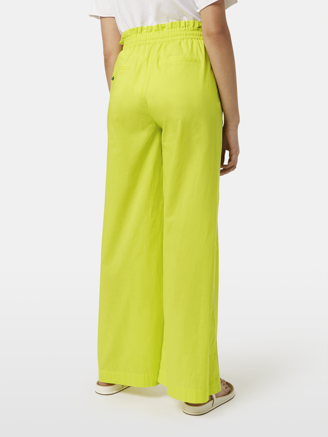 Cotton voile wide fit pants - Scotch & Soda NZ