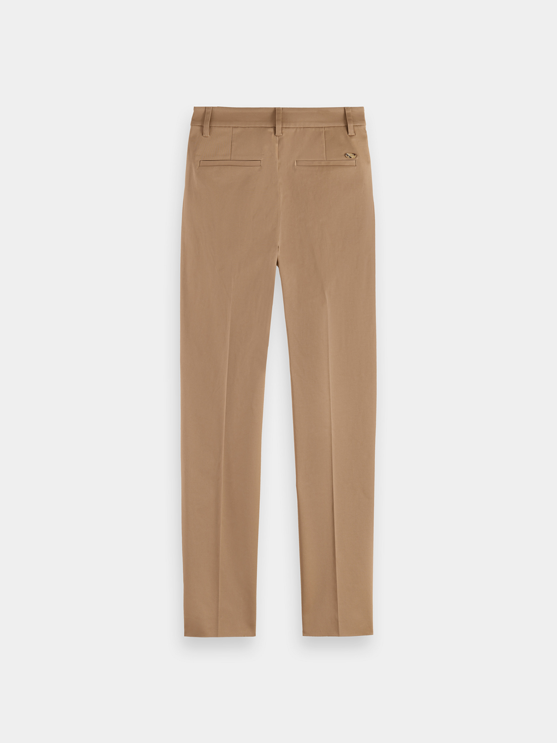Scotch & Soda Abbott tapered chinos in dark fabric, slim fit pants with front pockets and stylish design.