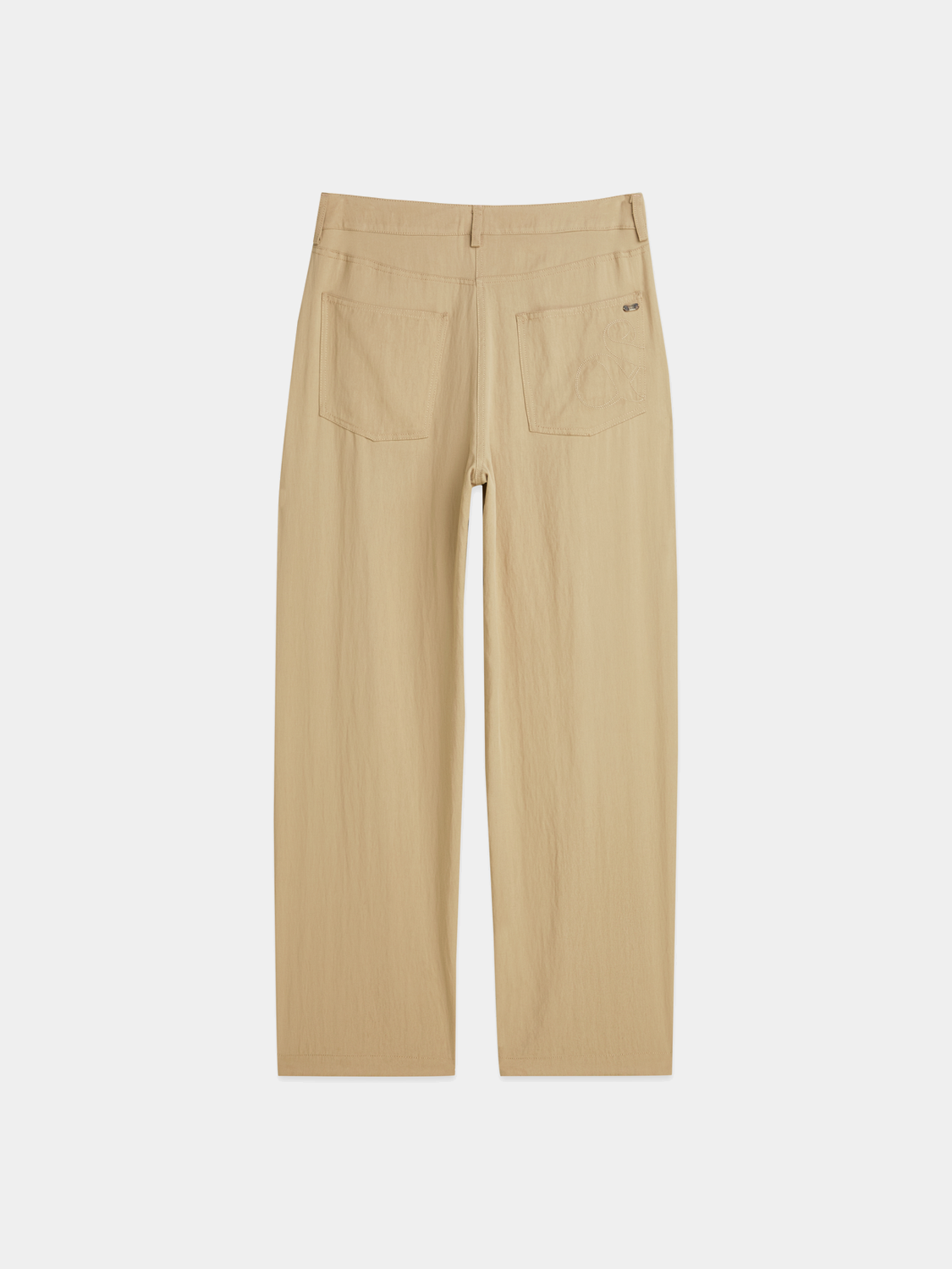 Black Lotus barrel leg pants by Scotch & Soda, showing fit and style with a focus on the relaxed, tapered silhouette.