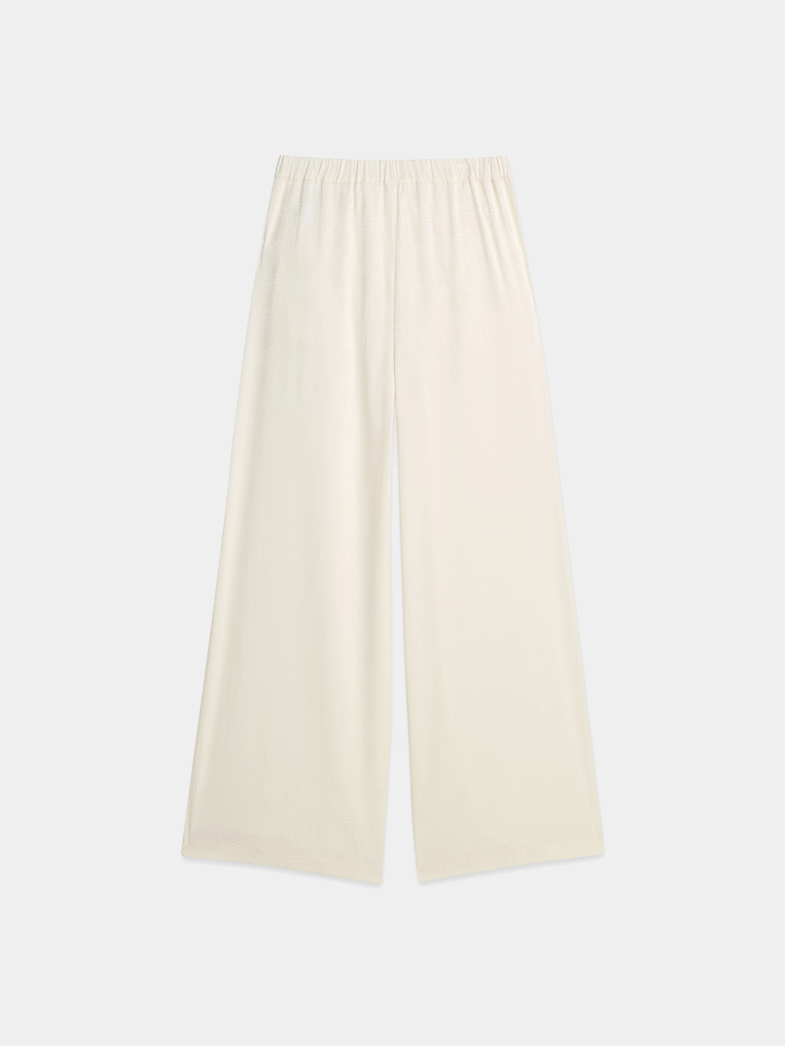 Eleni wide-fit pants by Scotch & Soda in black, featuring a relaxed silhouette and high-waist design, shown on a model.