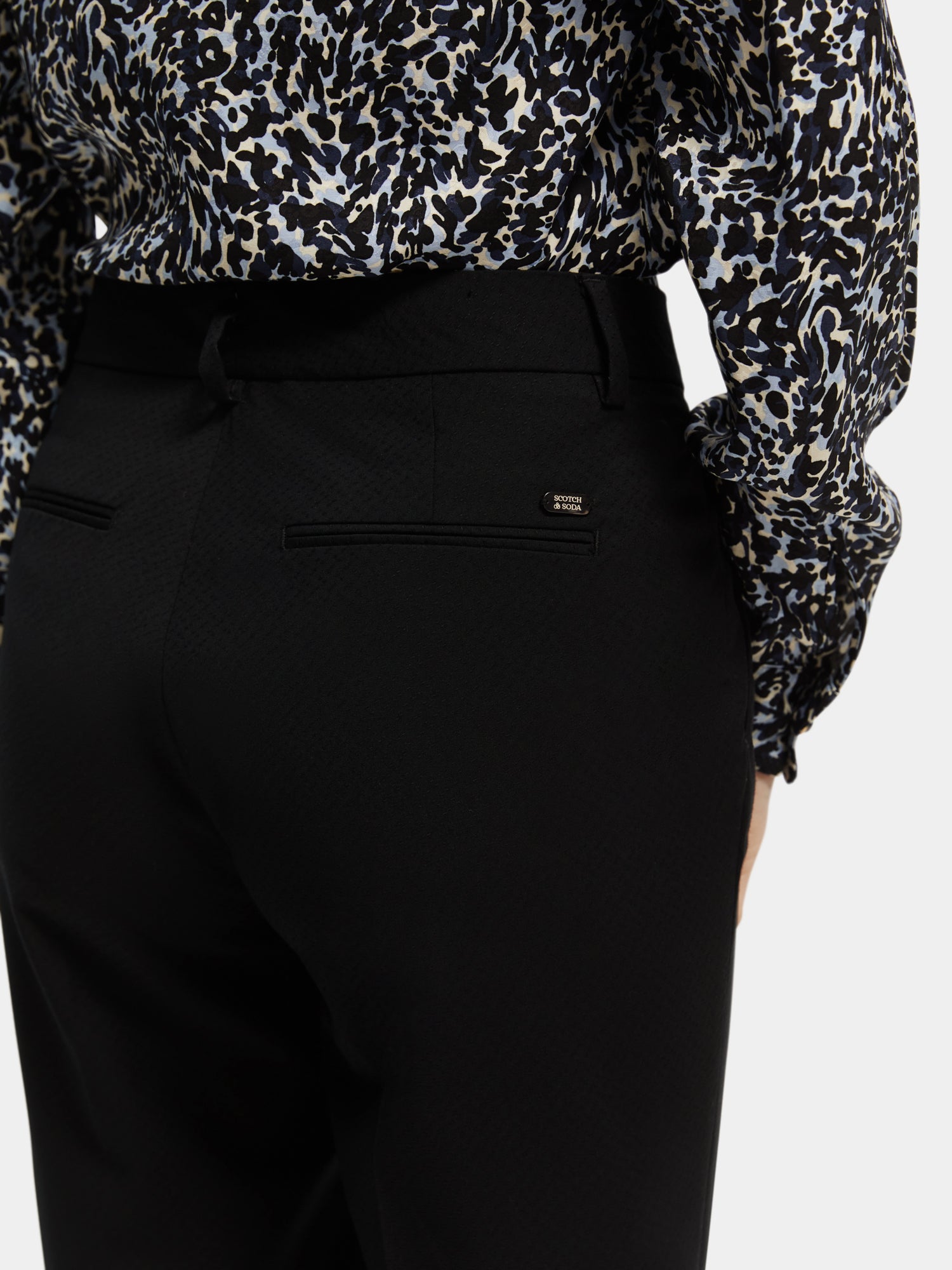 Lowry - Mid-rise slim fit trousers - Scotch & Soda NZ
