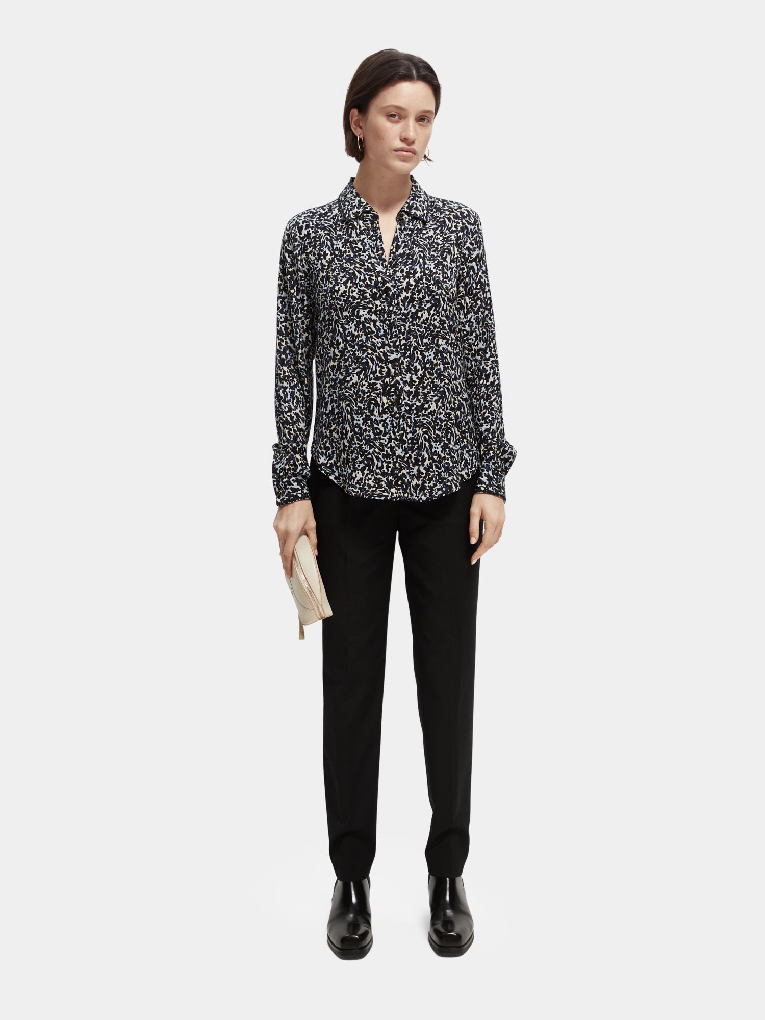 Lowry - Mid-rise slim fit trousers - Scotch & Soda NZ