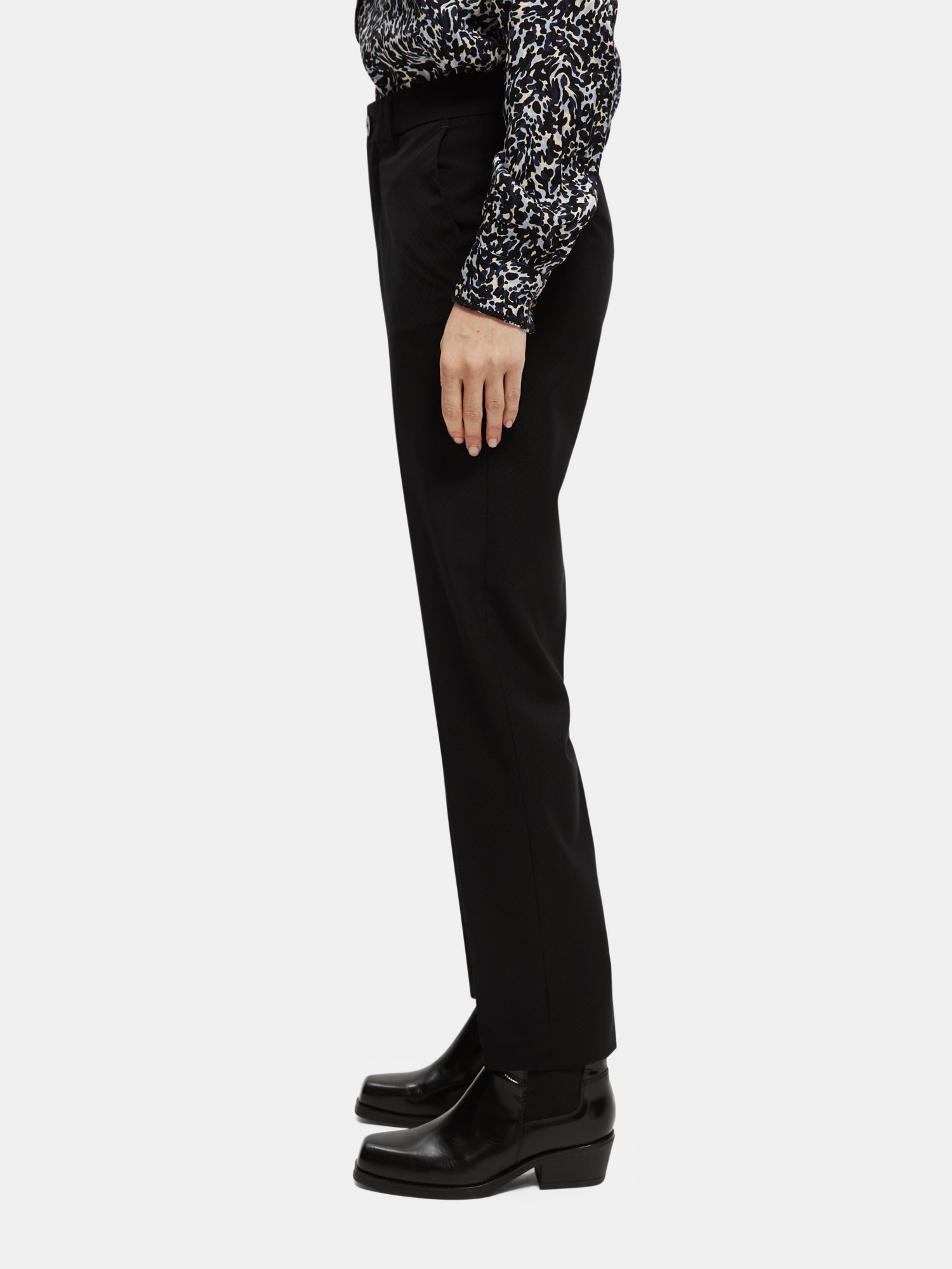 Lowry - Mid-rise slim fit trousers - Scotch & Soda NZ