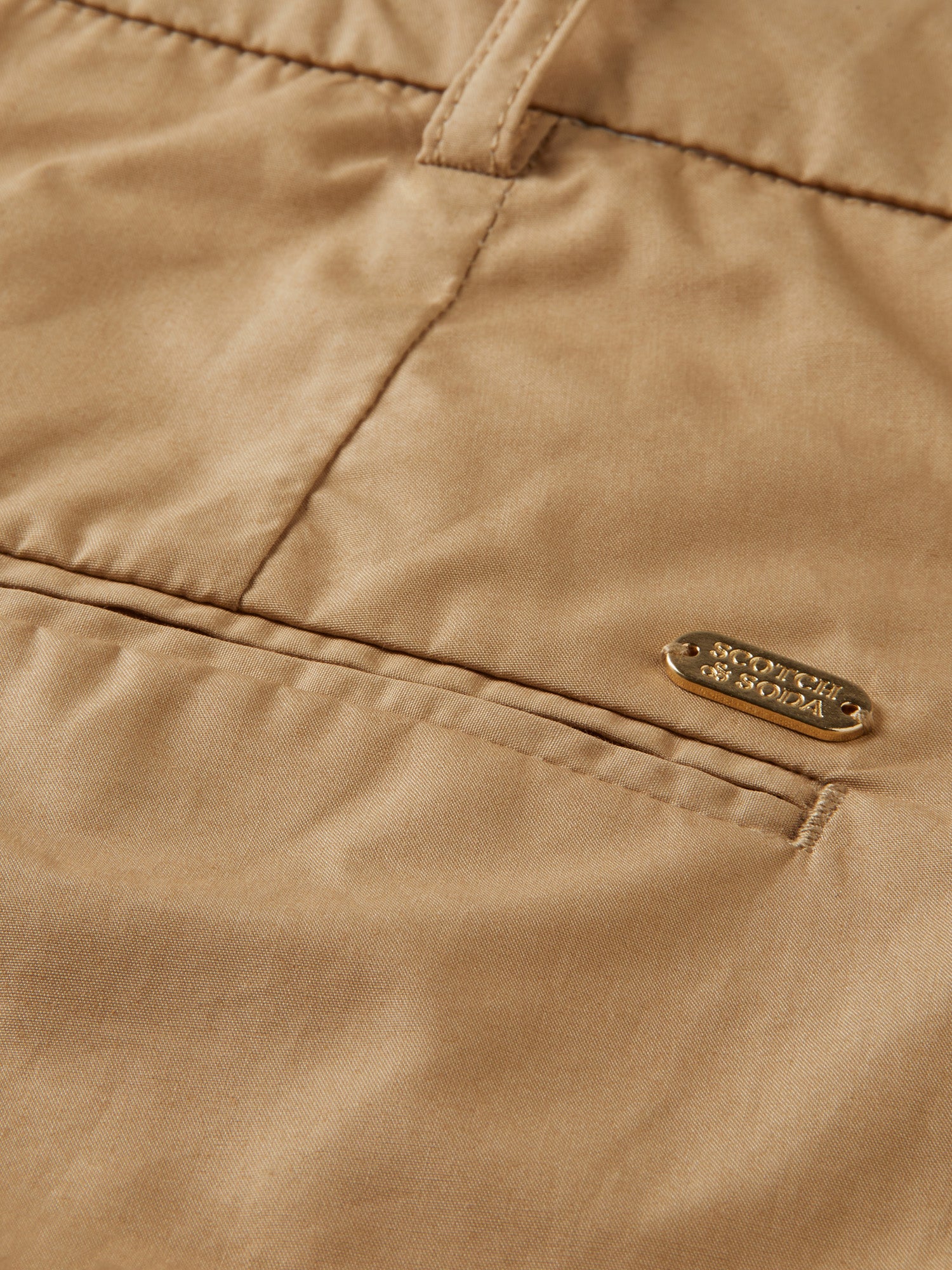 Mila tapered high-rise pleated chino - Scotch & Soda NZ