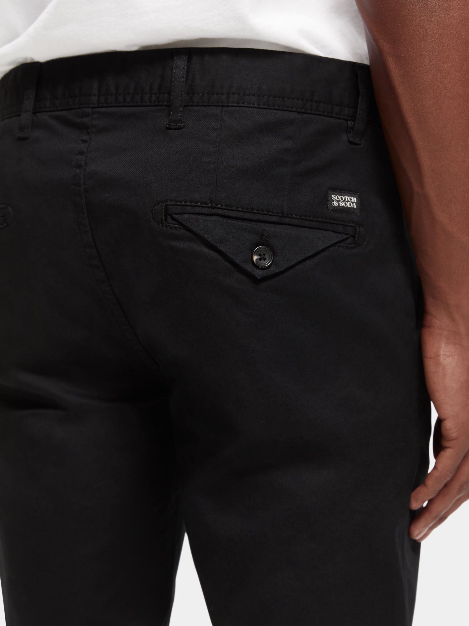 Mott super-slim fit organic cotton chino - Scotch & Soda NZ