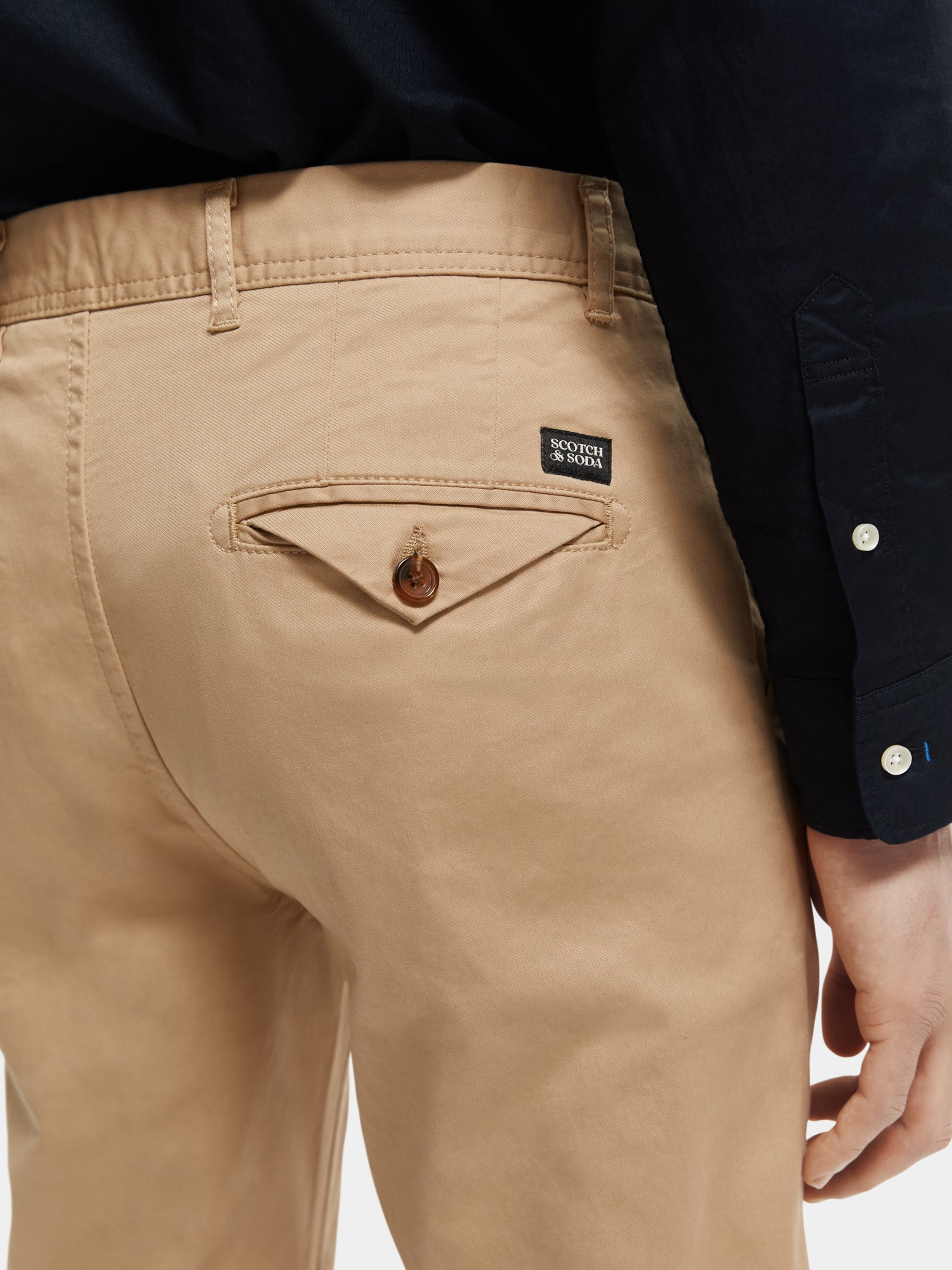 Mott super-slim fit organic cotton chino - Scotch & Soda NZ