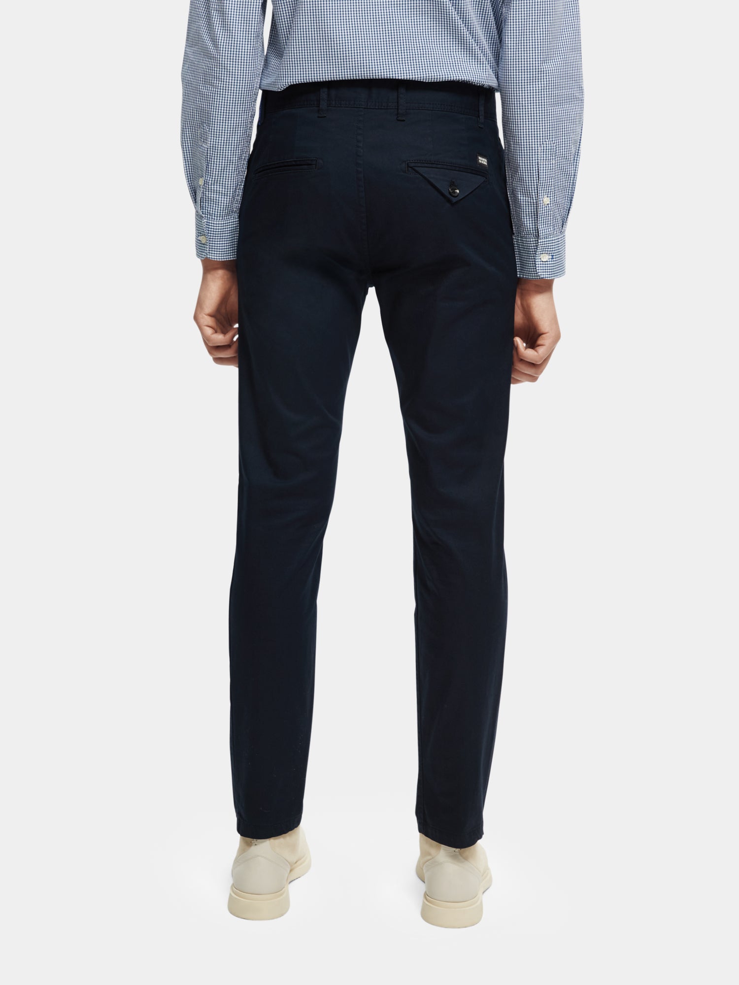 Stuart regular slim fit chinos - Scotch & Soda NZ