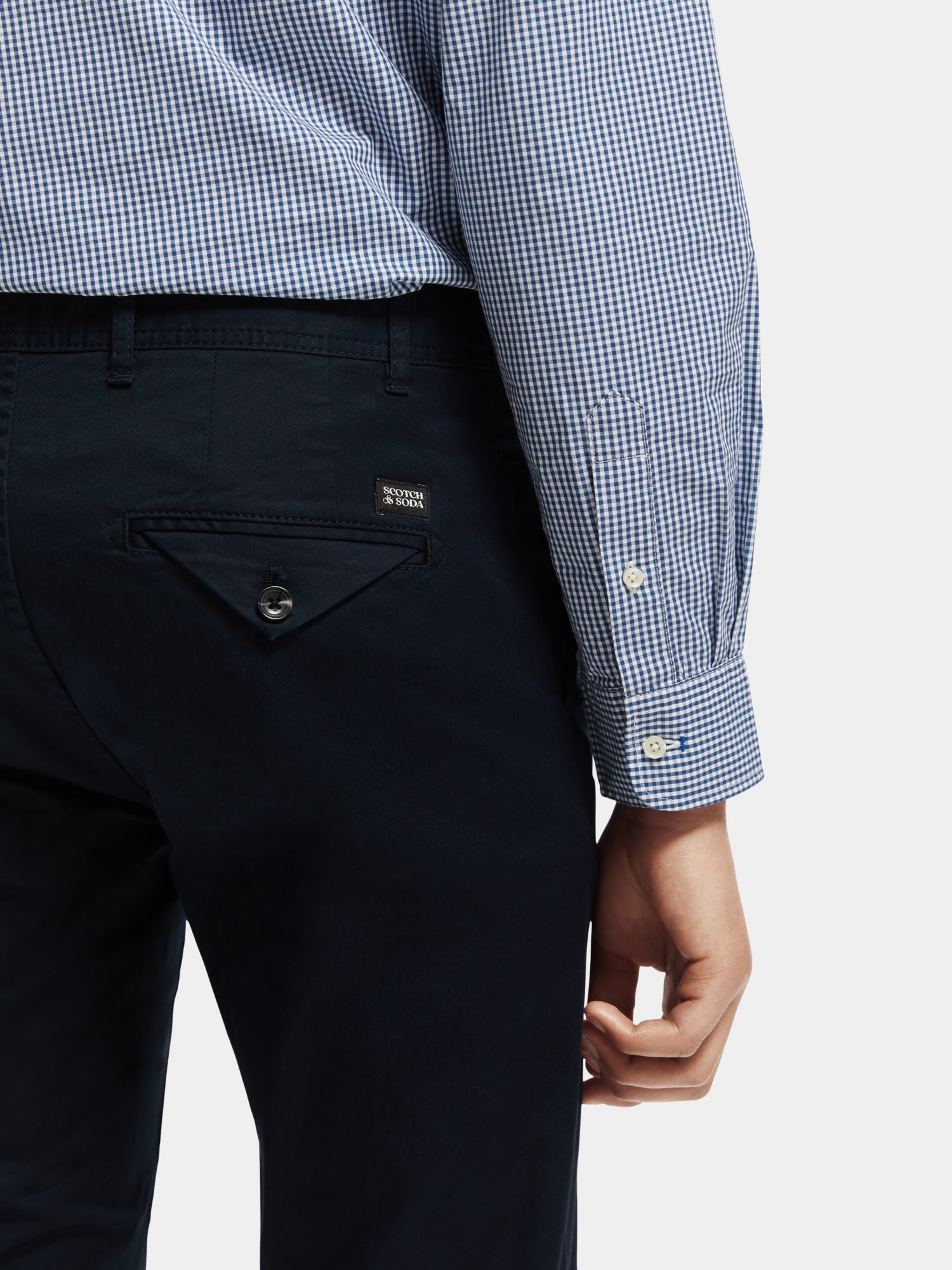 Stuart regular slim fit chinos - Scotch & Soda NZ