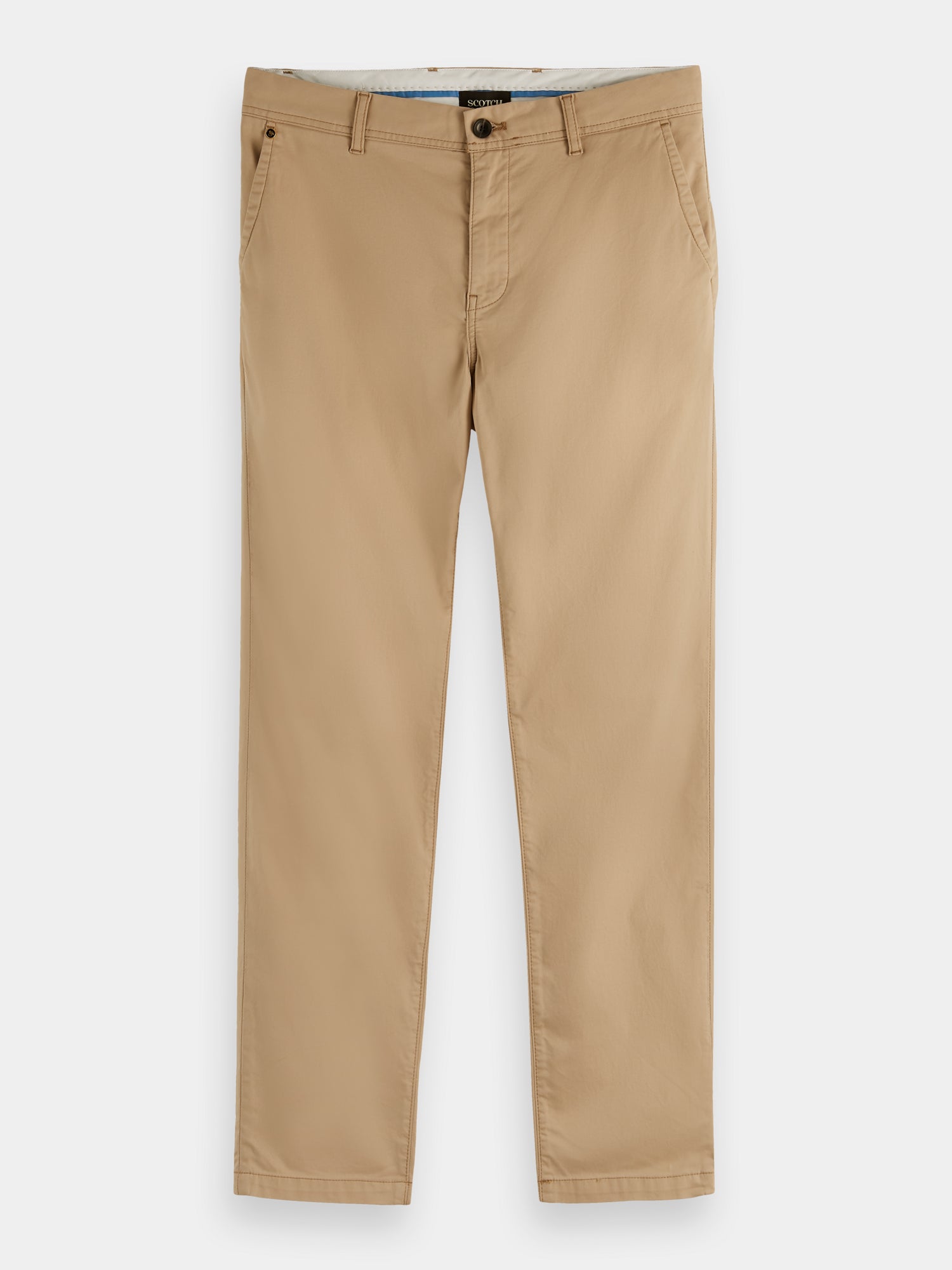 Stuart regular slim fit chinos - Scotch & Soda NZ