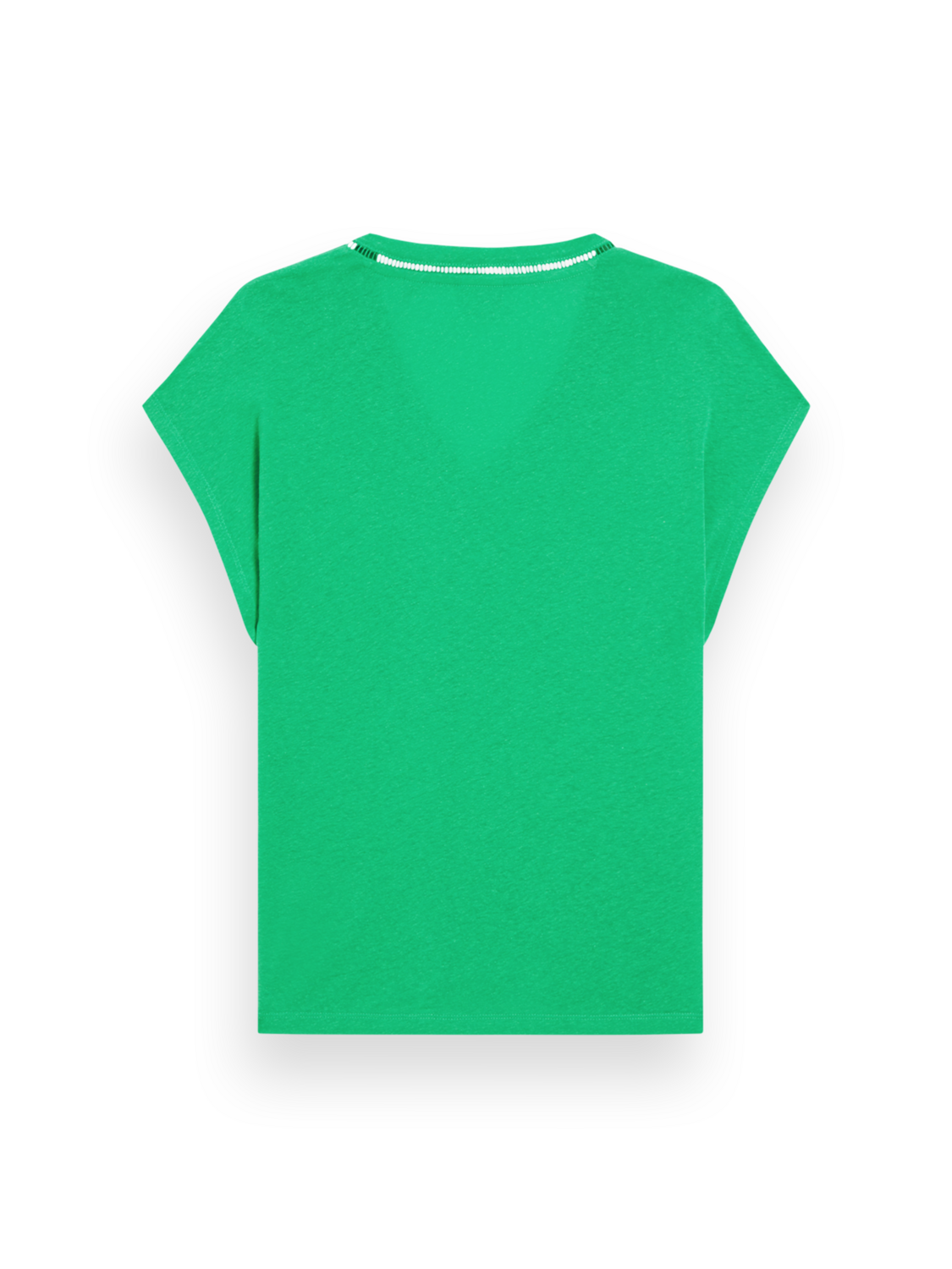 SCOTCH & SODA Ladder Detail T-Shirt, back view