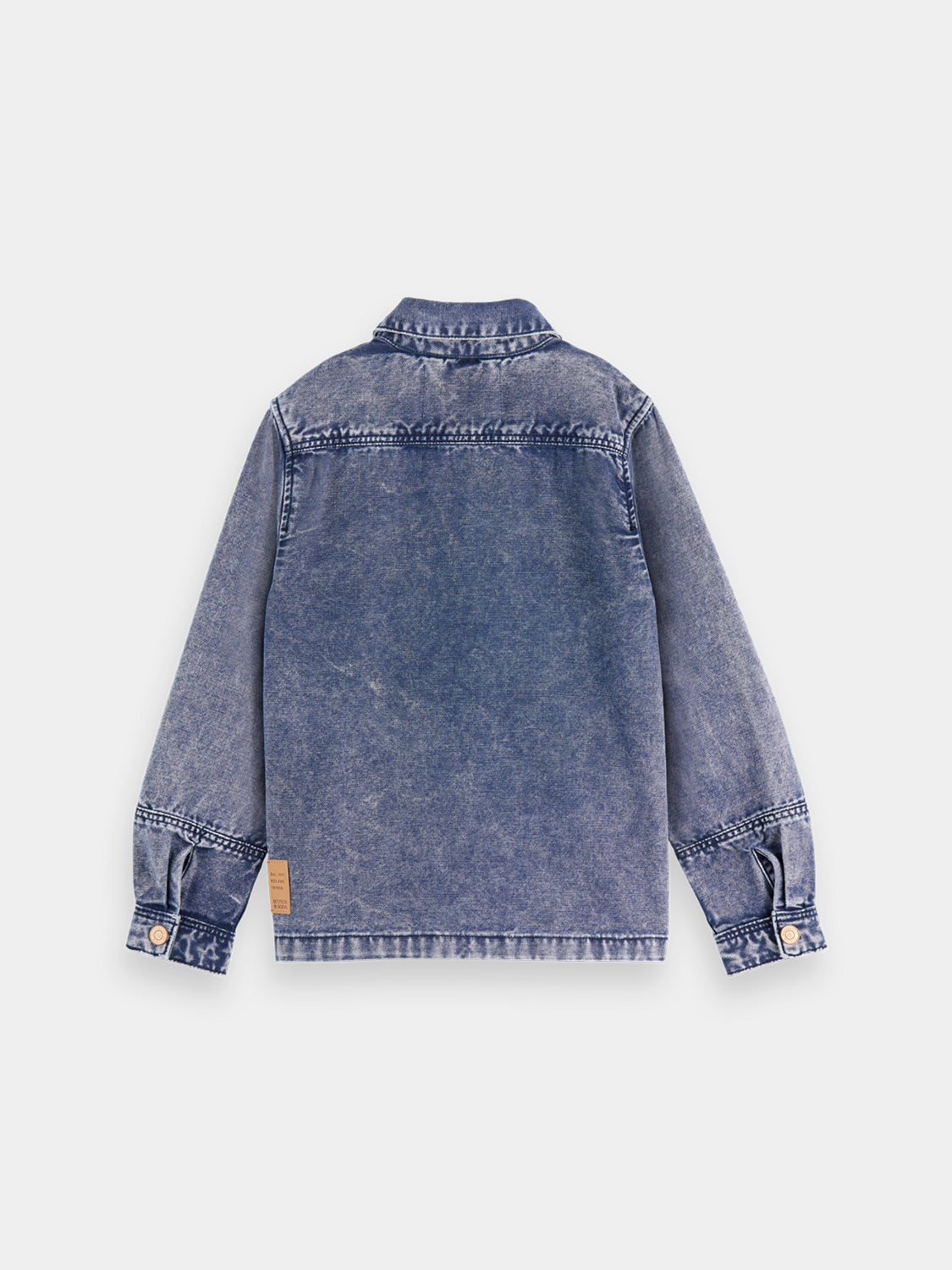 Kids - Denim workwear jacket - Scotch & Soda NZ