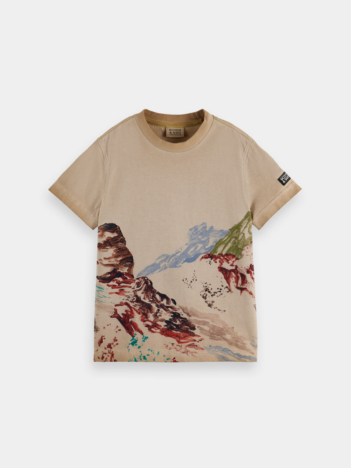 Kids - Artwork t-shirt - Scotch & Soda NZ
