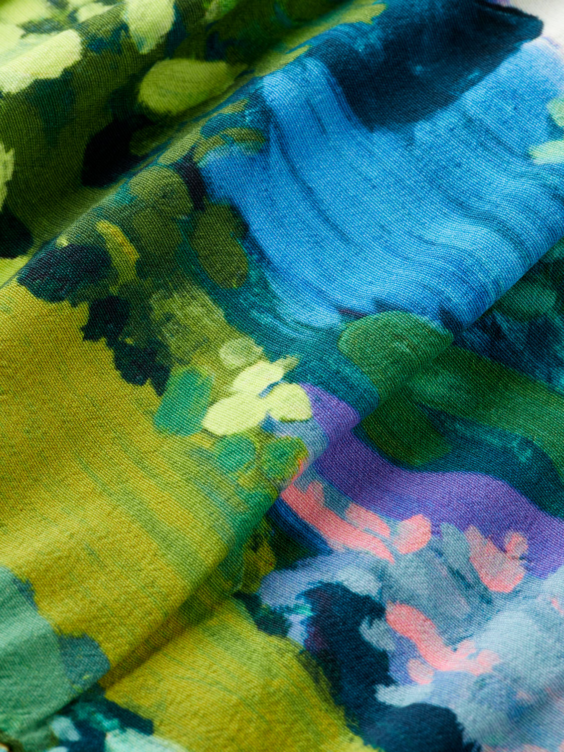 Kids' printed viscose skirt by Scotch & Soda featuring colorful patterns and a comfortable fit.