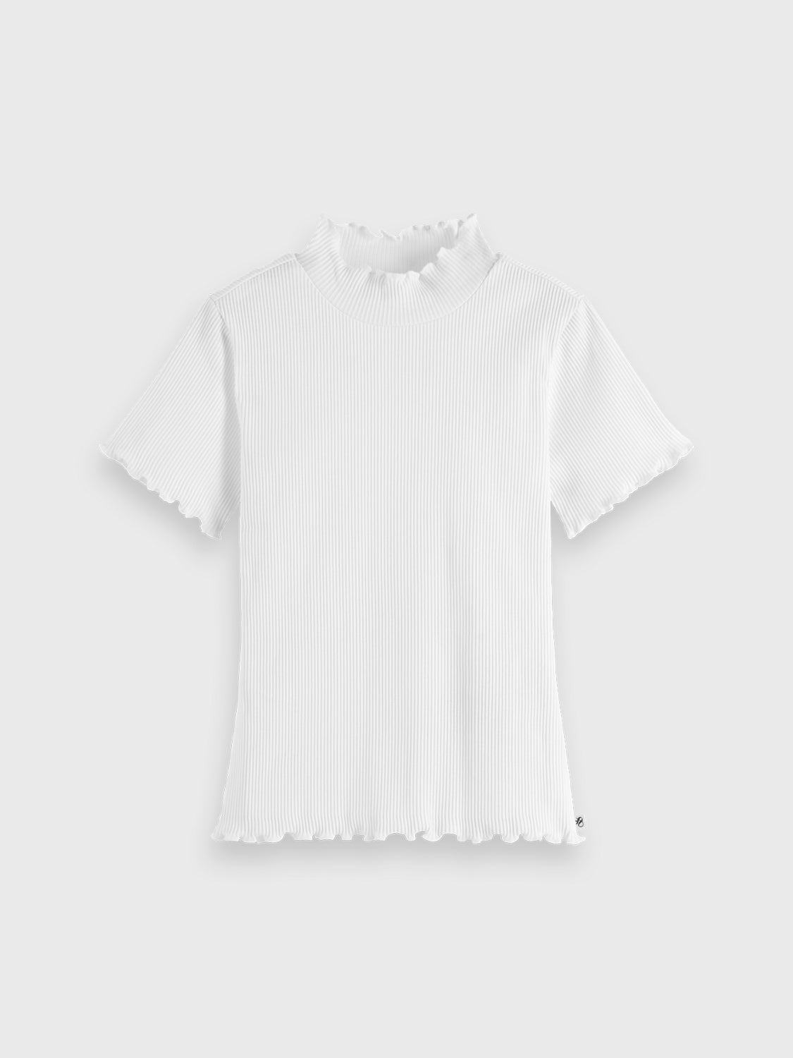 Kids - Slim fit mock neck - Scotch & Soda NZ