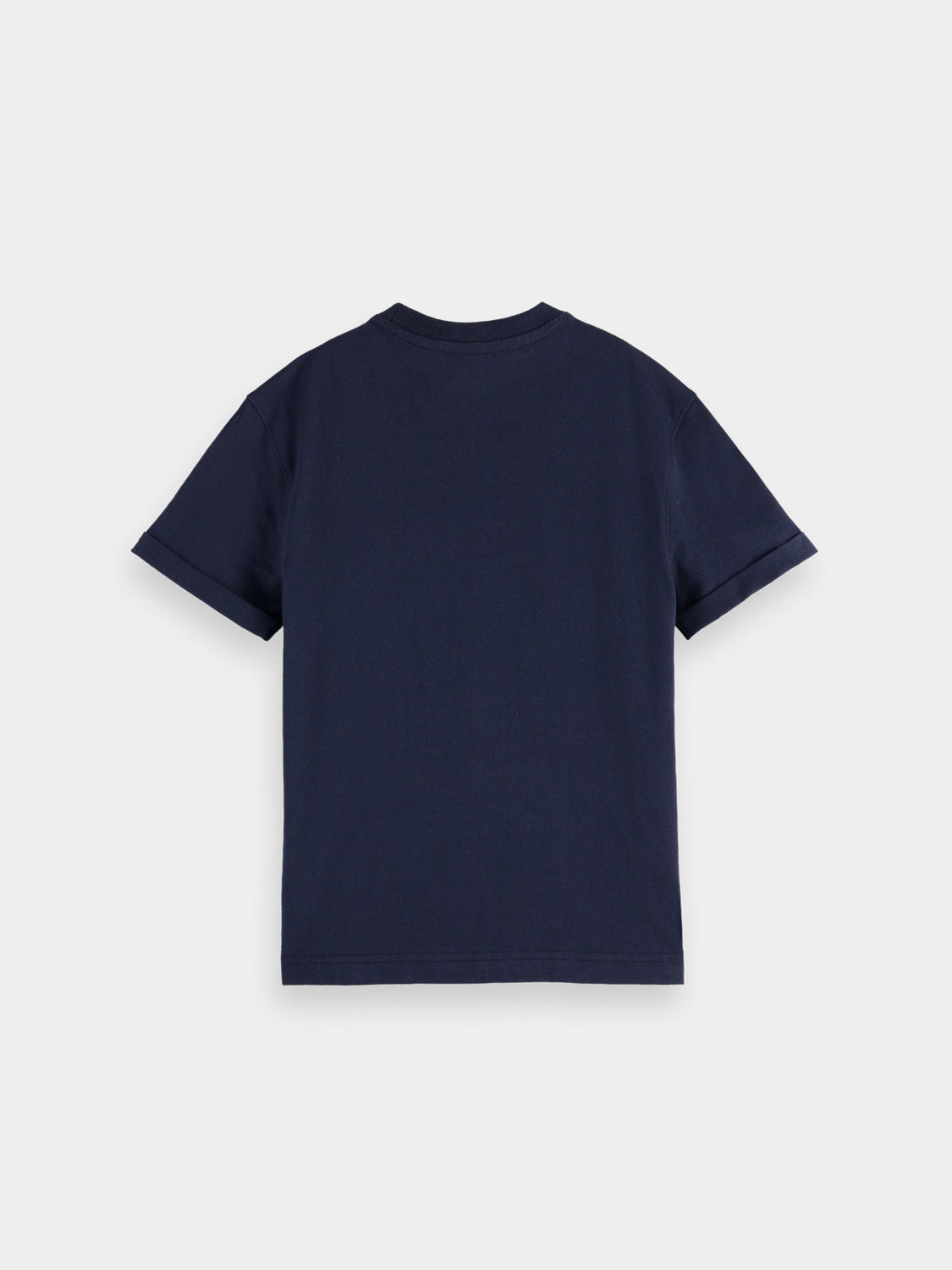 Kids' short sleeve artwork T-shirt by Scotch & Soda featuring colorful printed design on front.