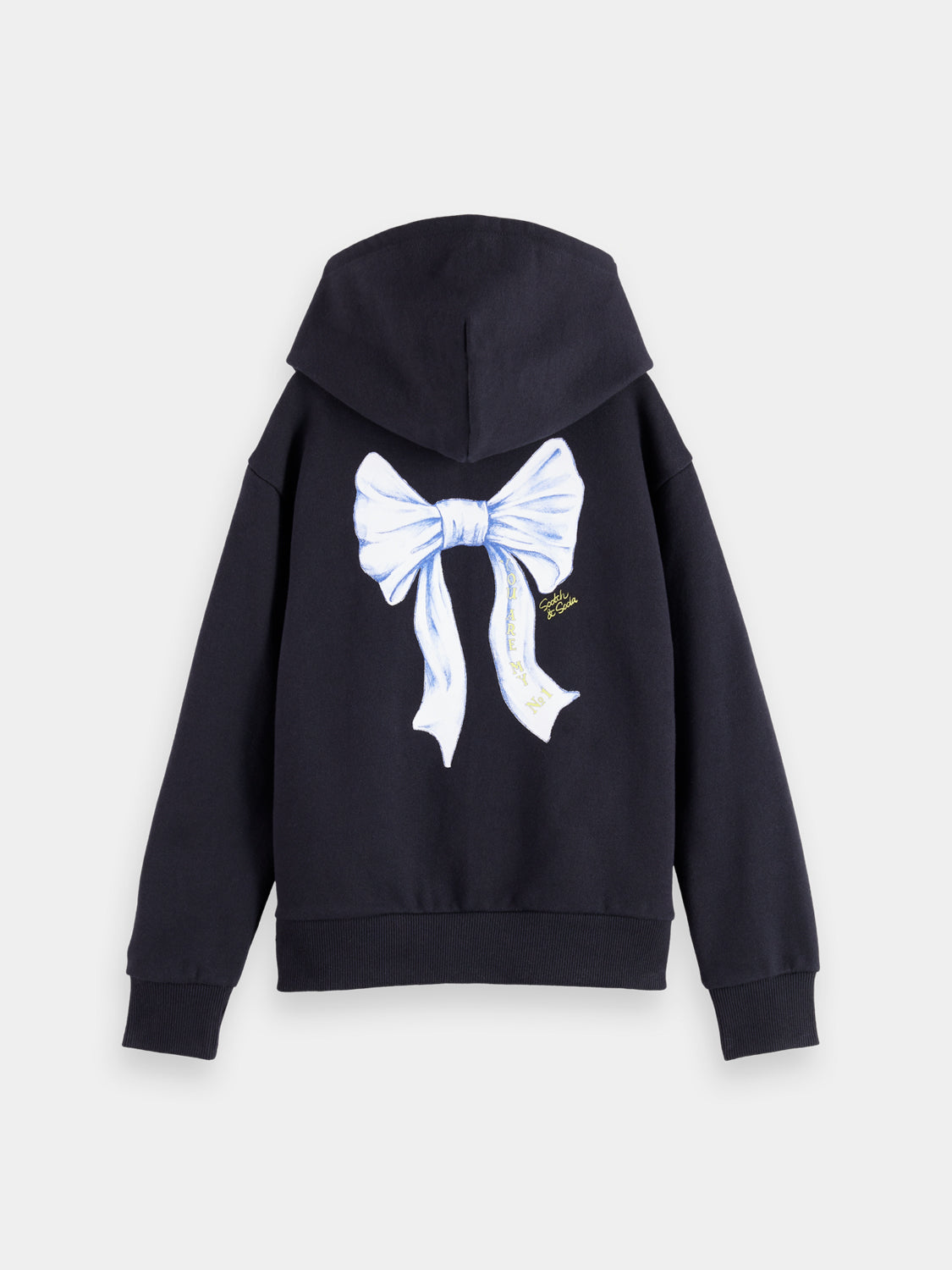 Kids - Artwork hoodie - Scotch & Soda NZ