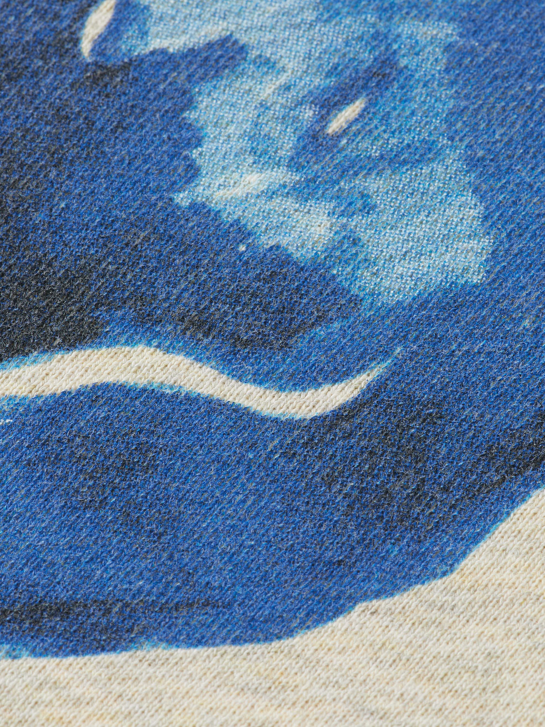 Washed artwork sweatshirt by Scotch & Soda, casual sweatshirts with artistic design and comfortable fit, front view.