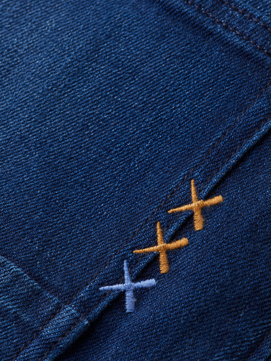 Slim-fit Ralston denim jeans by Scotch & Soda, shown in dark wash with classic five-pocket design and modern fit.