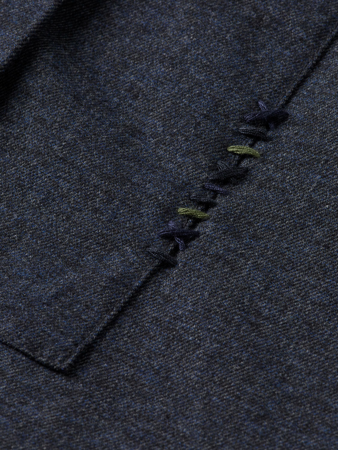 SCOTCH & SODA Melange utility overshirt jacket in a versatile, textured fabric, featuring multiple pockets and a relaxed fit.