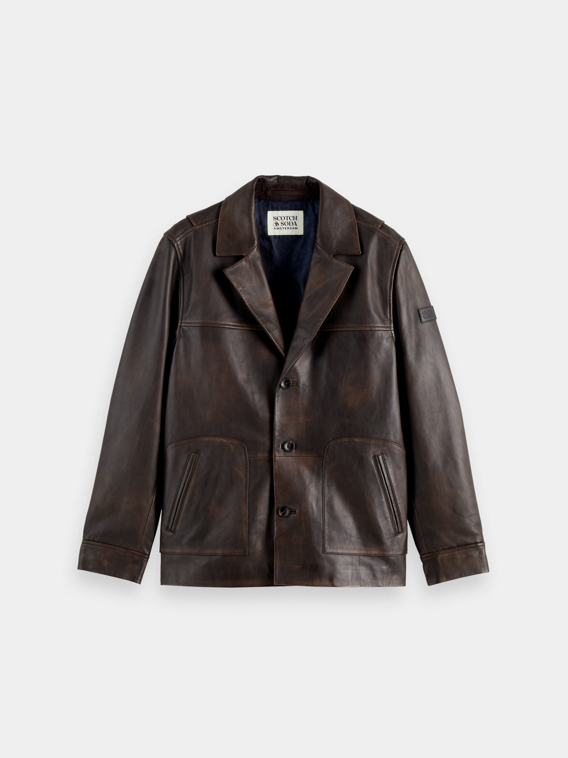 Leather blazer - Scotch & Soda NZ