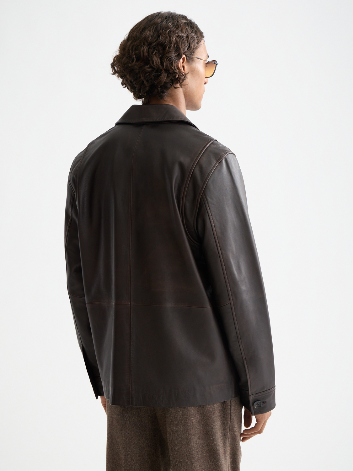 Leather blazer - Scotch & Soda NZ