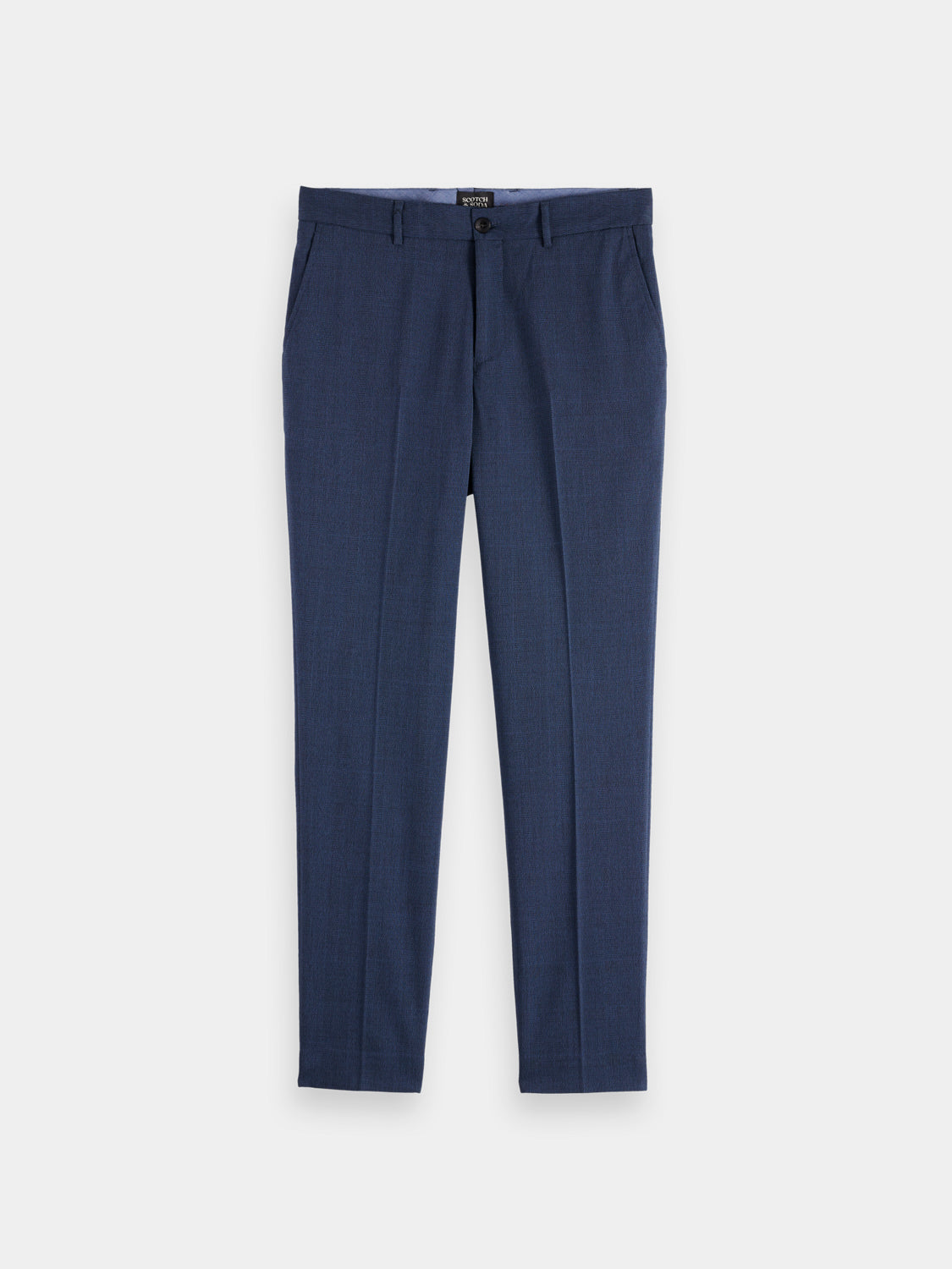 SCOTCH & SODA Irving tapered chinos pants in a neutral color, featuring a slim fit and classic design.