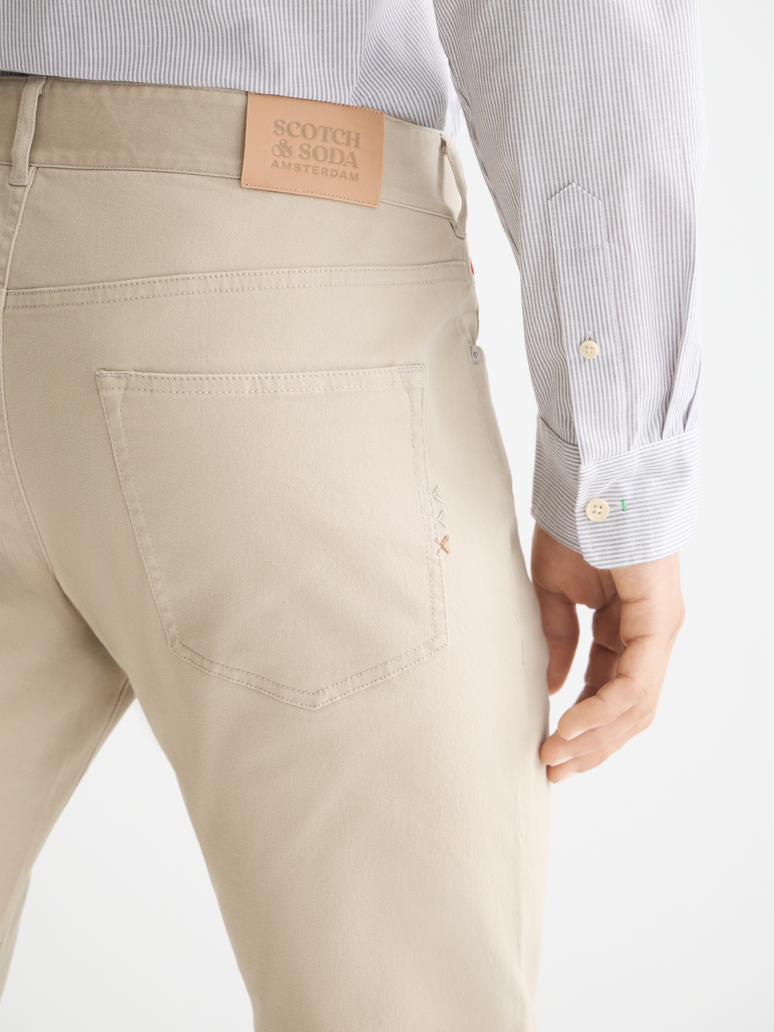 Ralston slim fit 5-pocket pants - Scotch & Soda NZ