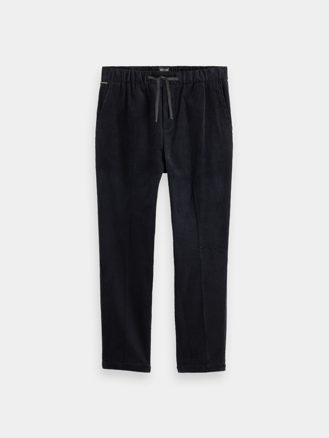 SCOTCH & SODA Fave joggers in neutral color, featuring a relaxed fit and elastic waistband, suitable for casual wear.