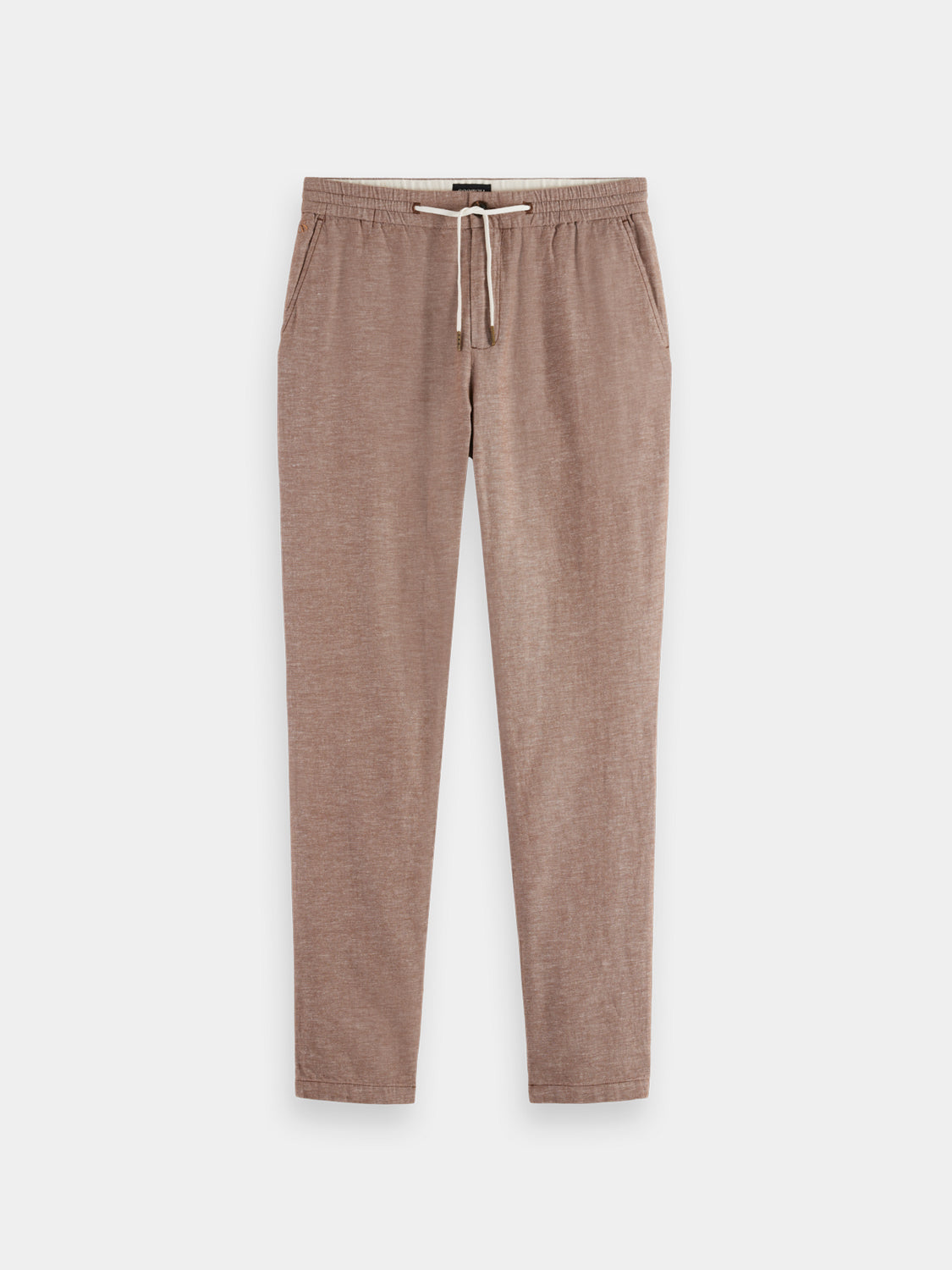 SCOTCH & SODA Warren joggers, stylish casual pants in a comfortable fit, shown in a front view with a neutral background.