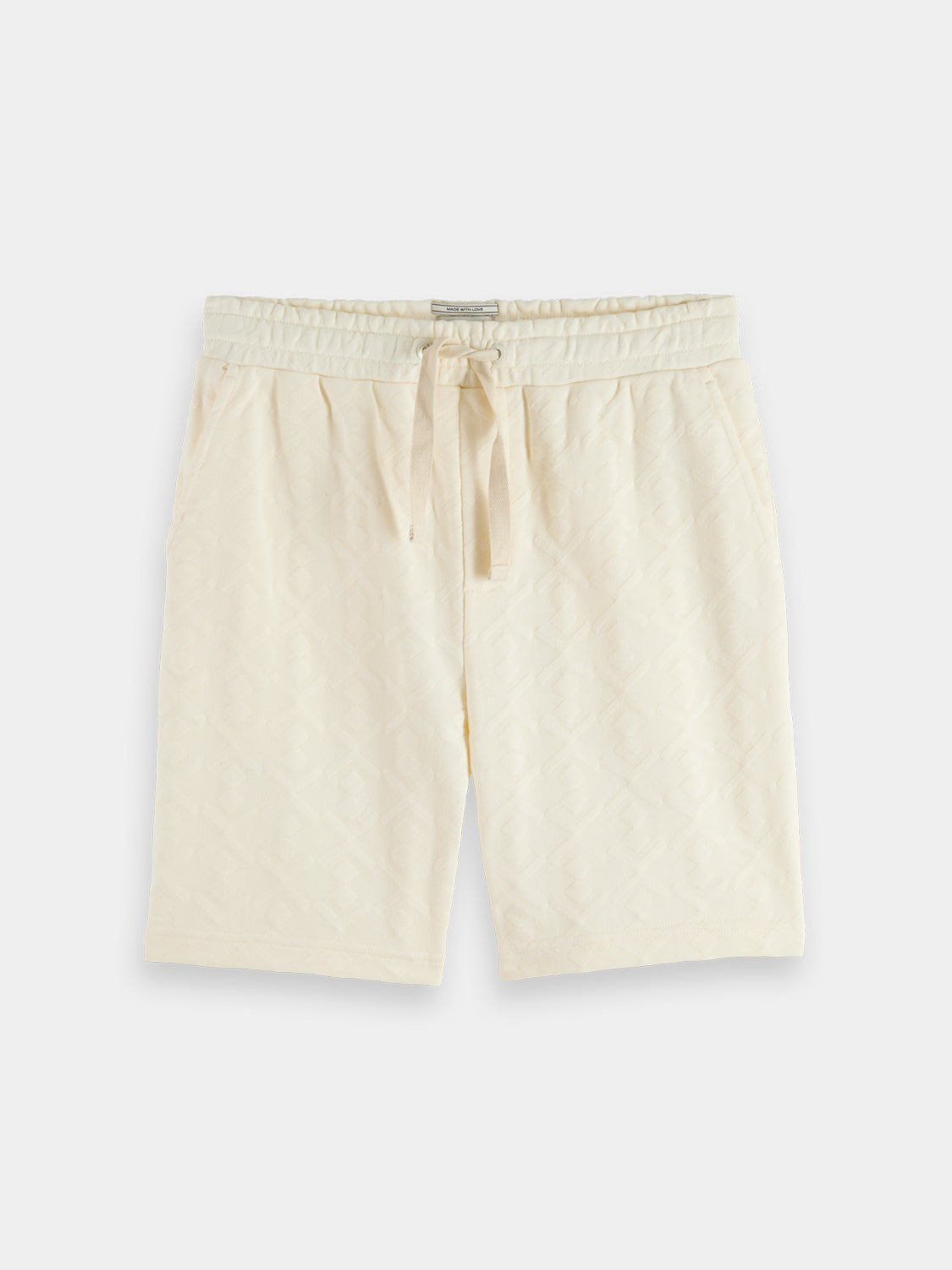 Jacquard terry sweatshorts - Scotch & Soda NZ