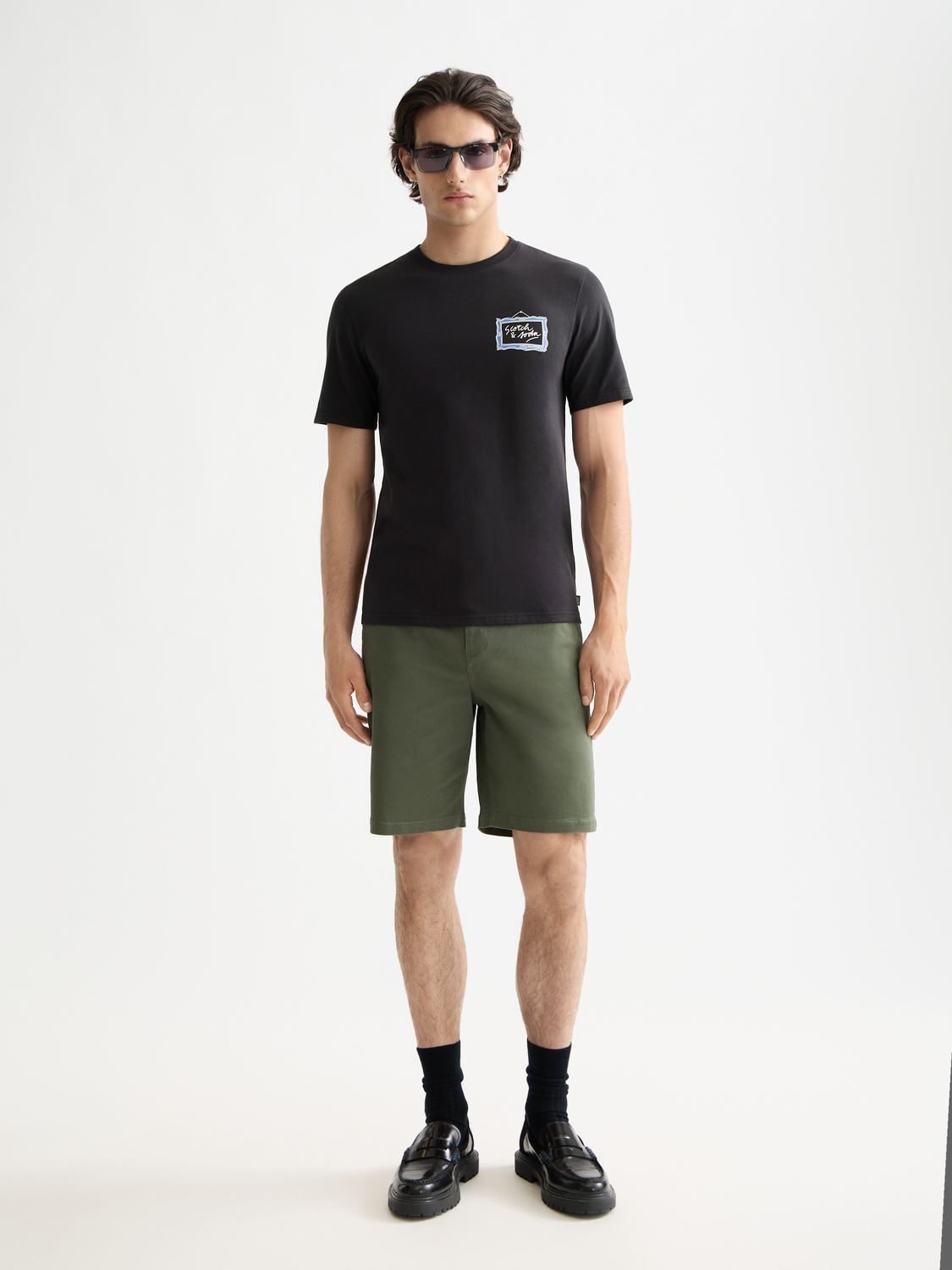 Stuart chino shorts - Scotch & Soda NZ