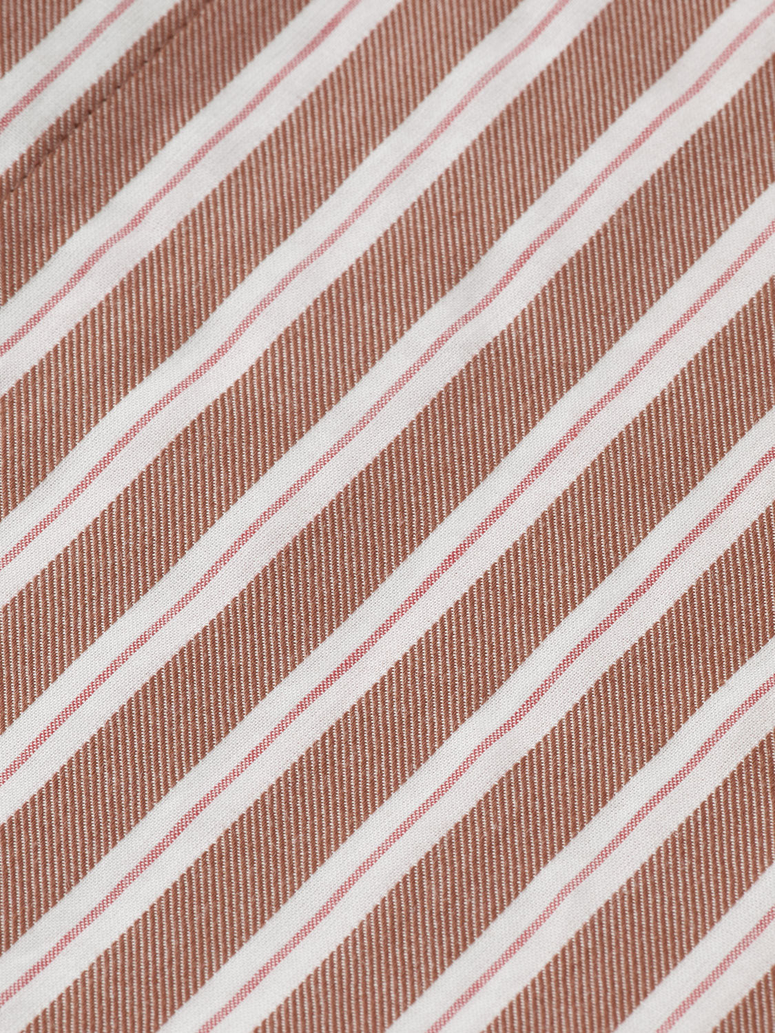 Long sleeve yarn-dyed striped shirt by Scotch & Soda, featuring classic multicolor vertical stripes and button-up front.
