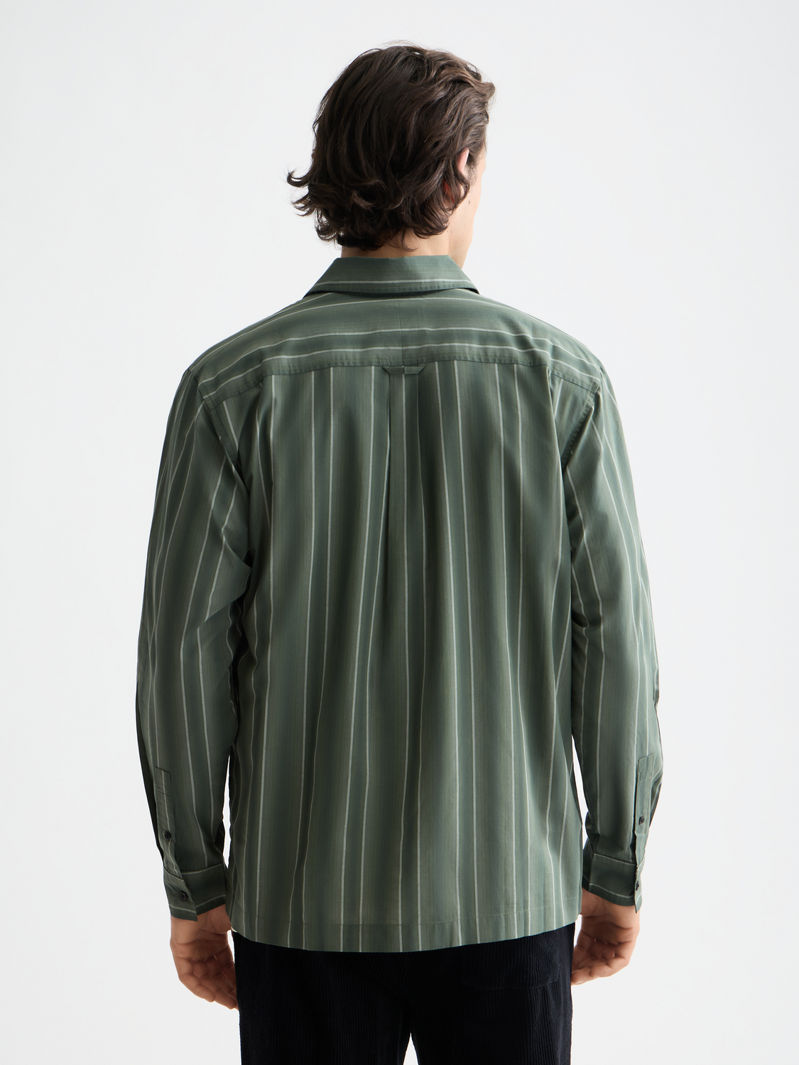 Long-sleeve striped shirt by Scotch & Soda showing a classic design with bold horizontal stripes and a casual fit.